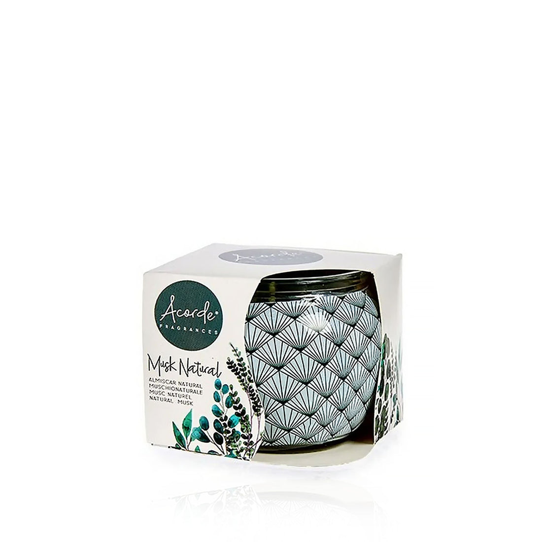 Vela Perfumada Vidro Musgo