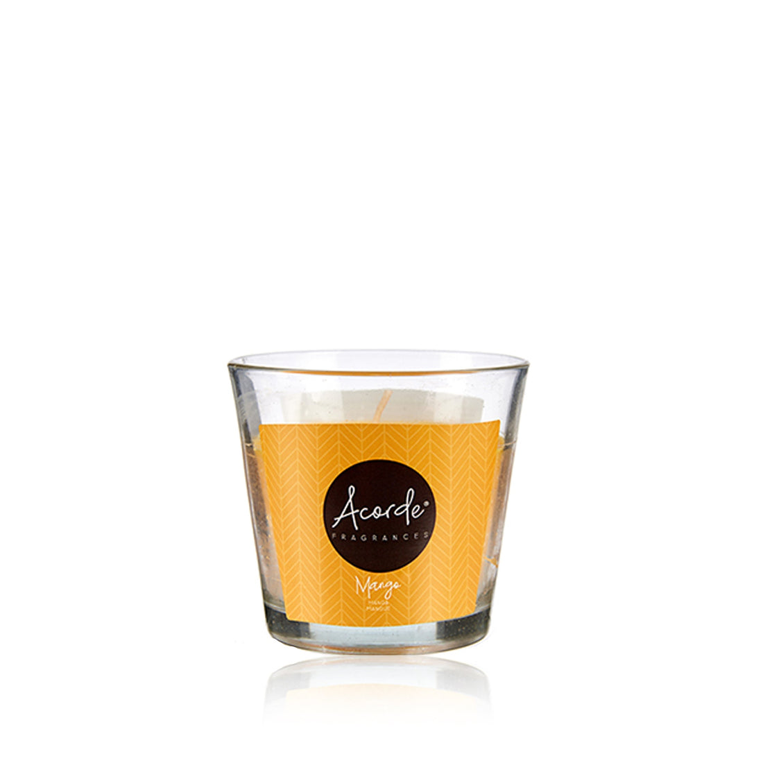 Vela Perfumada em Copo de Vidro Manga