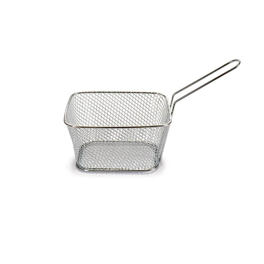Cesto em Rede de Metal com Pega