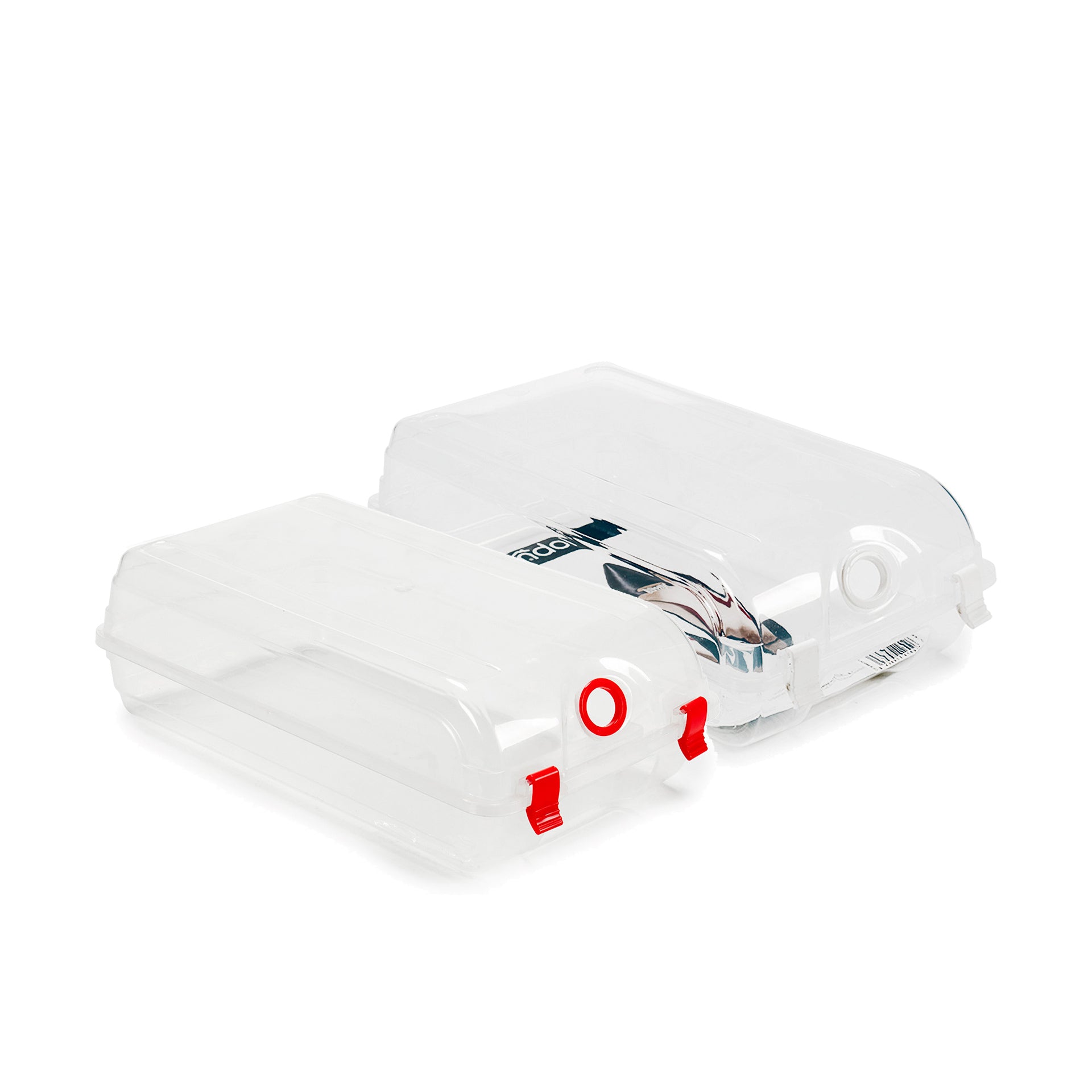 Caja organizadora de zapatos con cremallera