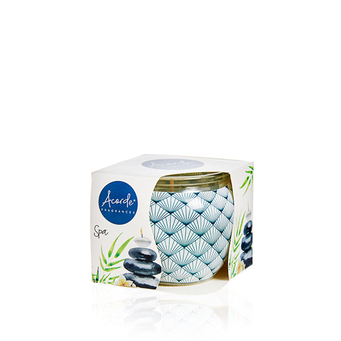 Vela Perfumada Vidro Spa