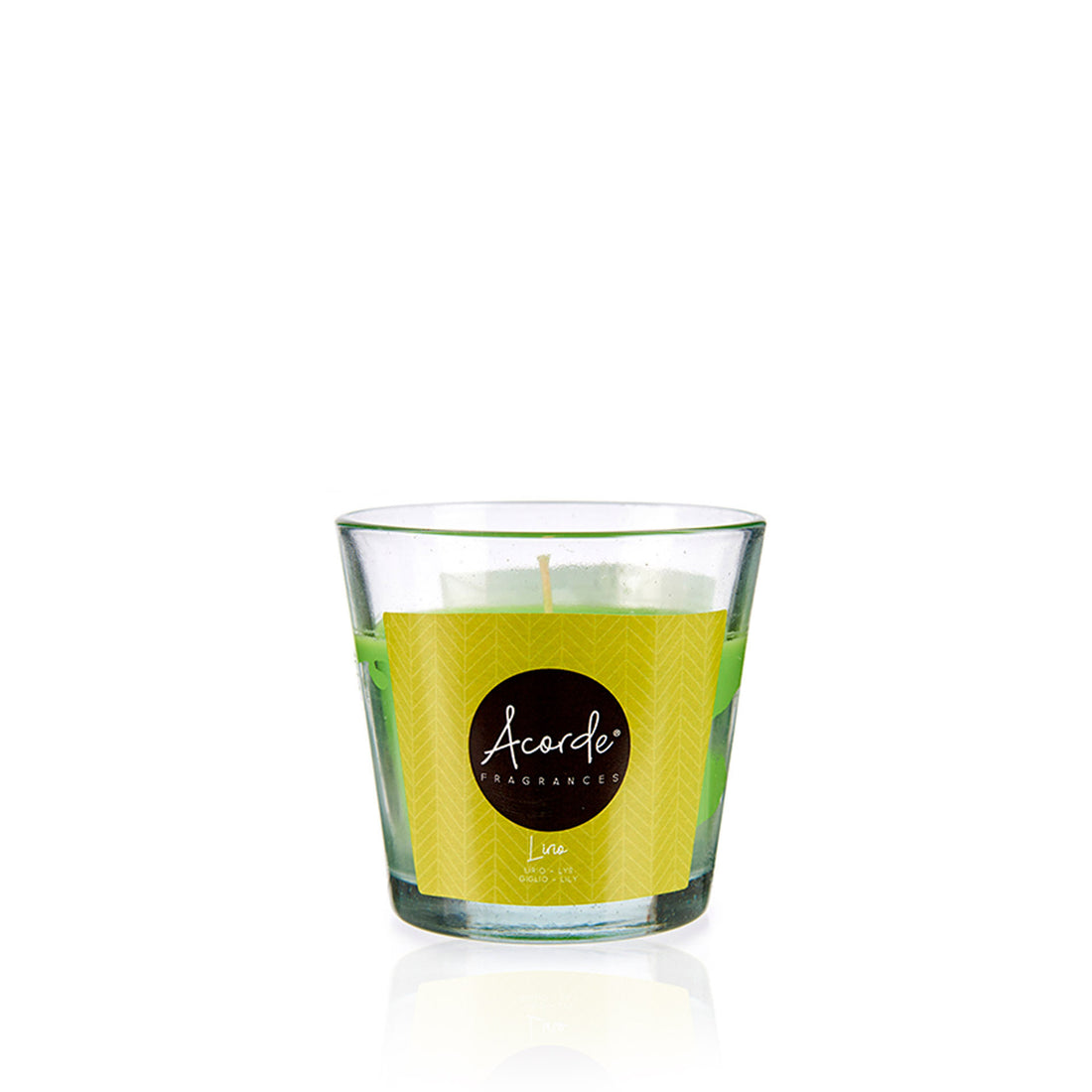 Vela Perfumada em Copo de Vidro Lírios 120 gr