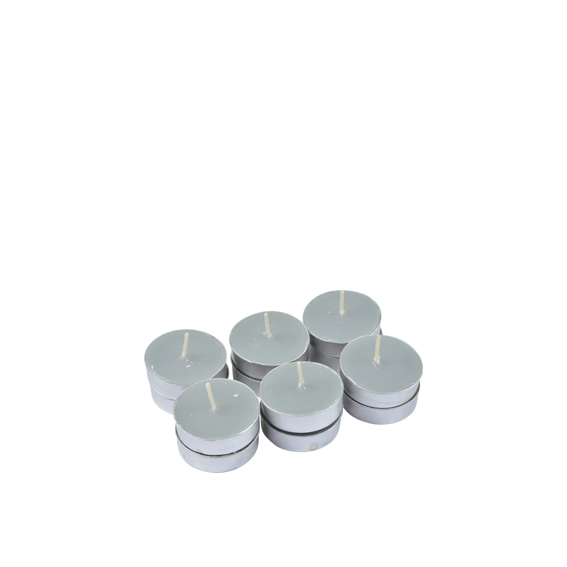 Conjunto 12 Tealights Flor de Algodão