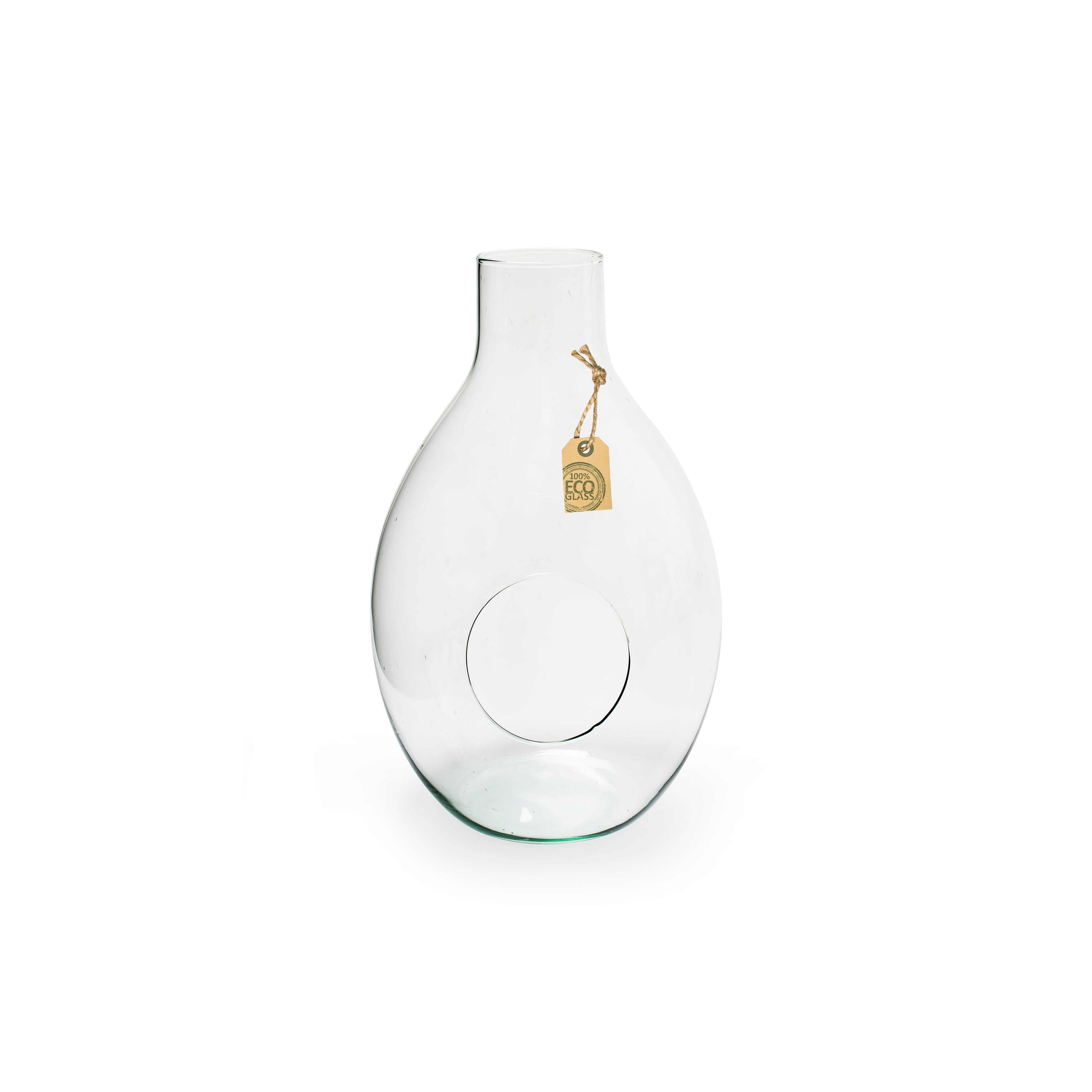 Vaso de Vidro Eco 37 cm Gigi