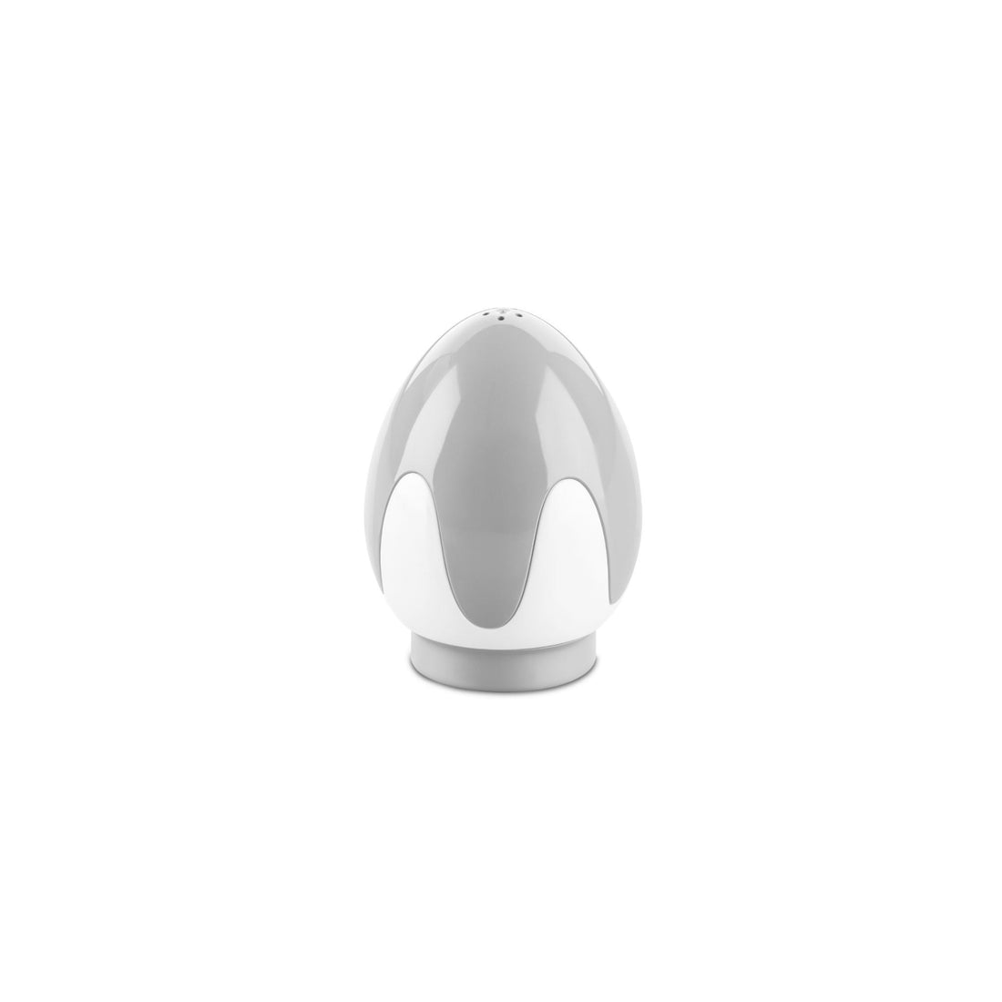 Salero y pimentero gris y blanco