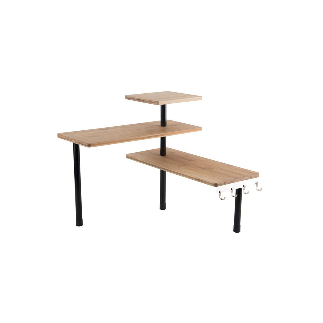 Estante de cocina modular con 3 niveles