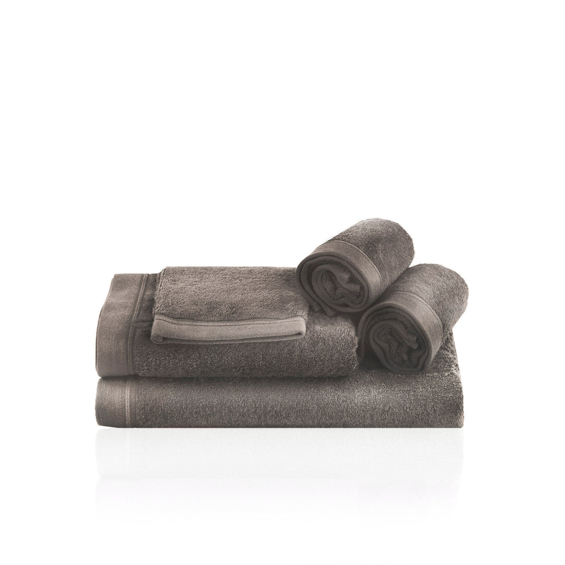 Toalla Lisa 100% Algodón Antracita