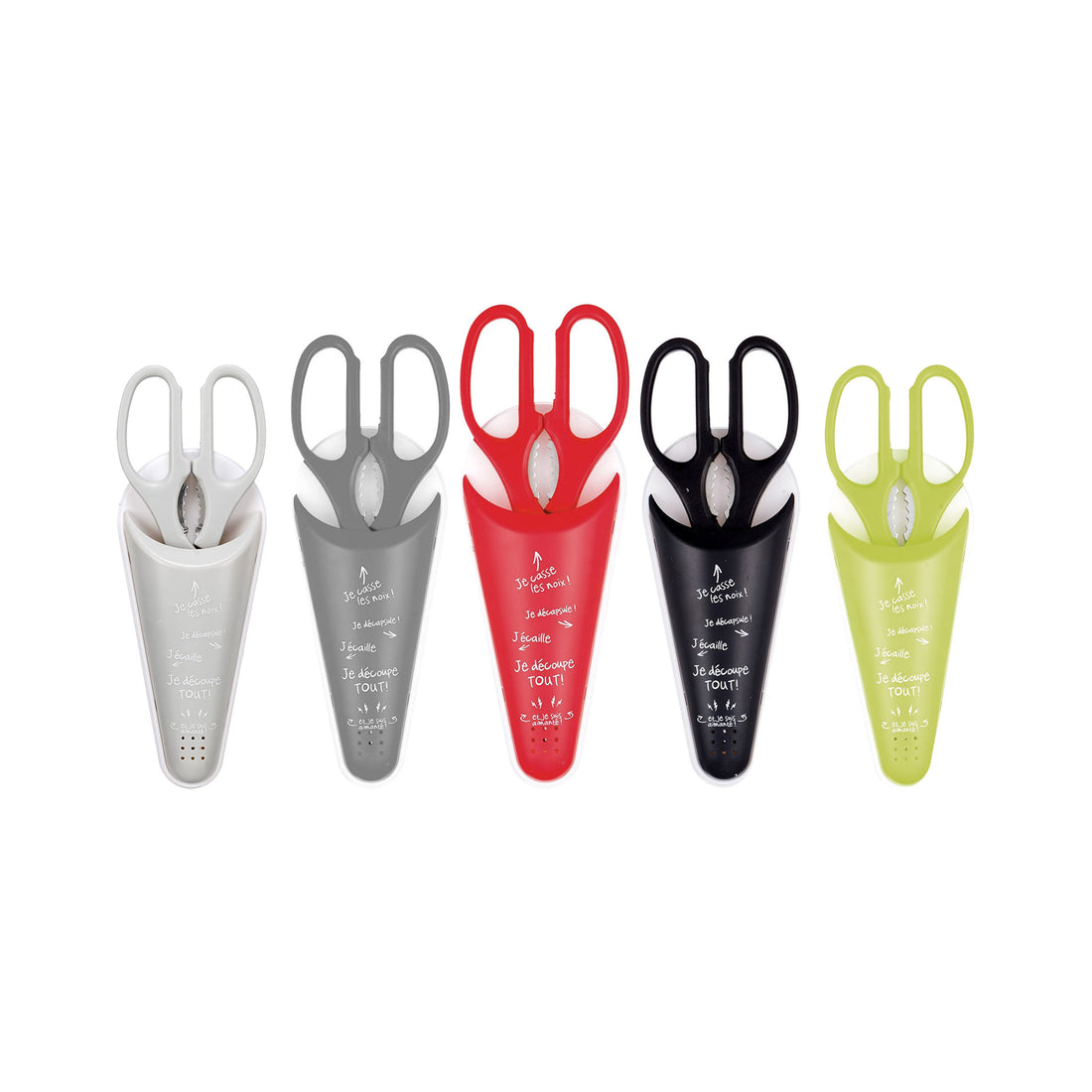 Tijeras multifunción con soporte magnético