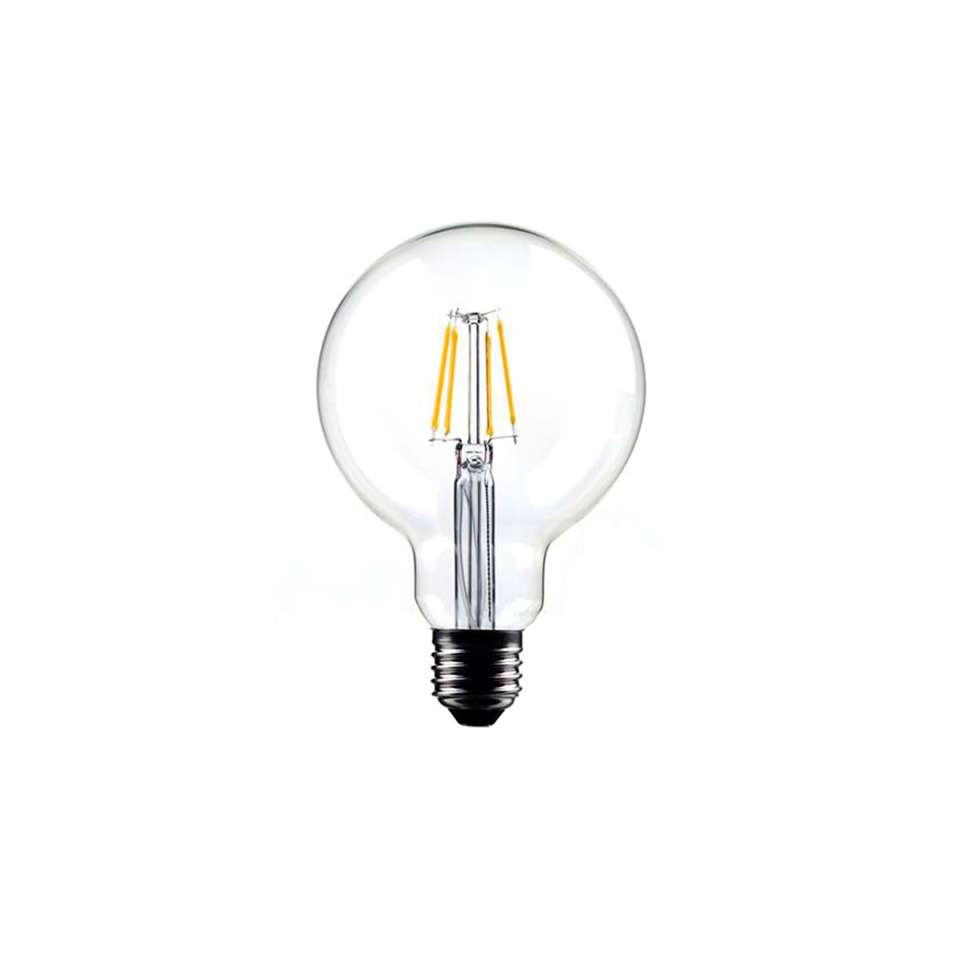 Lâmpada Led G95 E27 200 Lumens Transparente 2W=40W