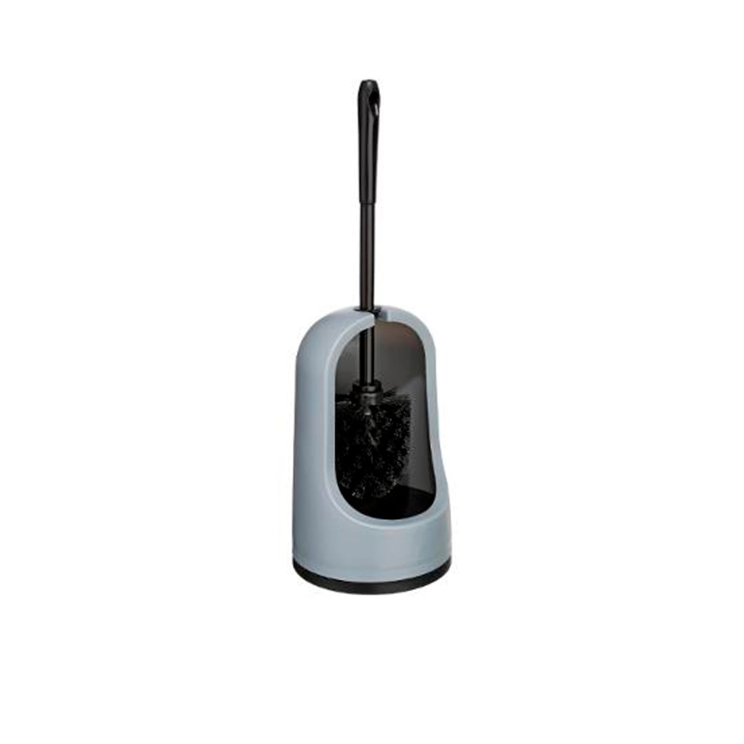 Escobillero con Soporte Gris