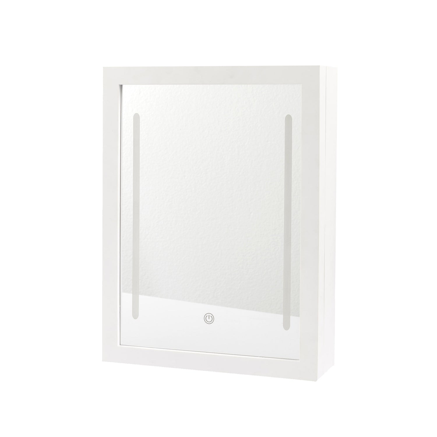 Espejo con luz LED y almacenamiento