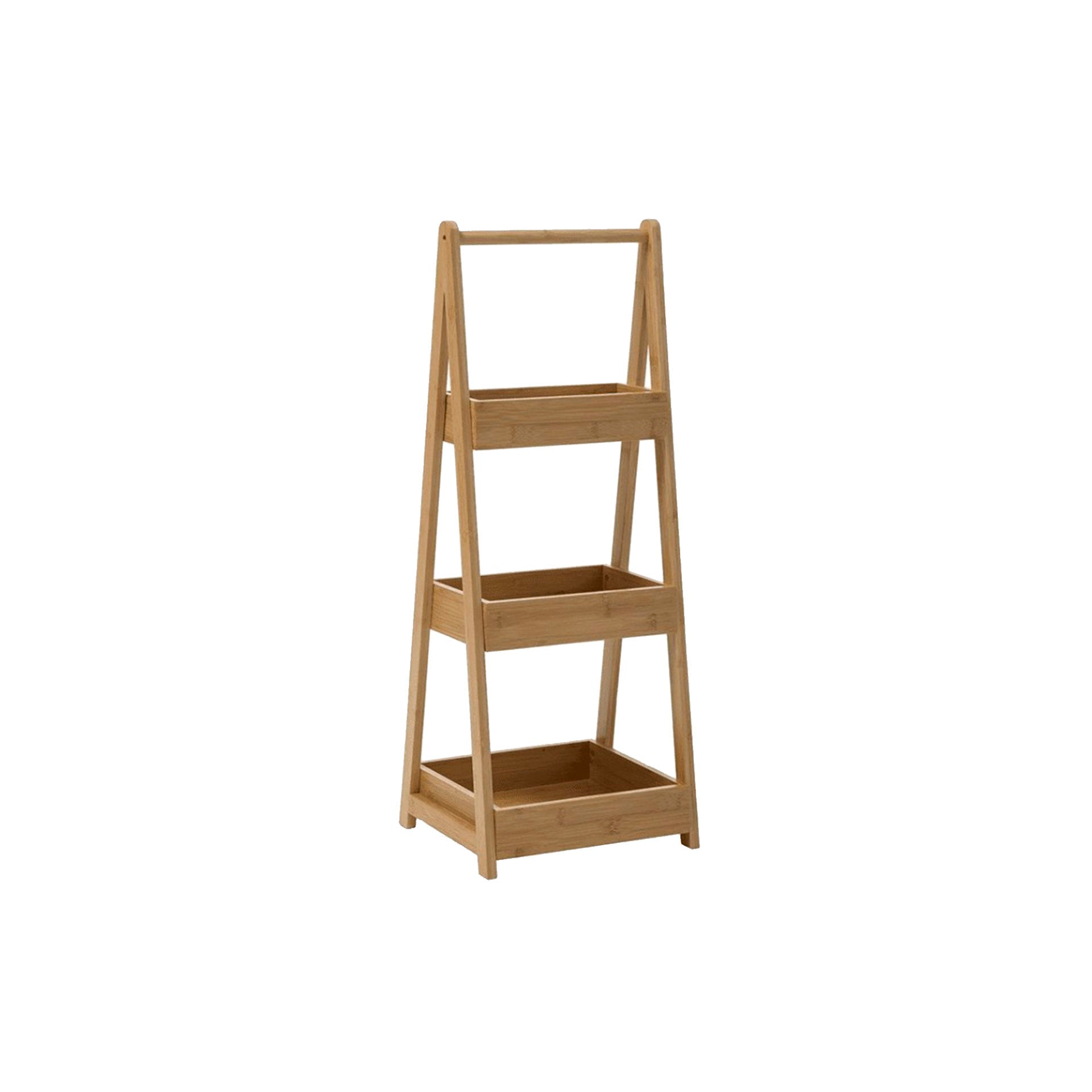 Movel WC 3 Prateleiras em Bambu