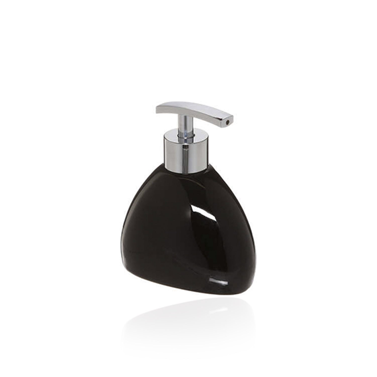 Dispensador de jabón líquido negro