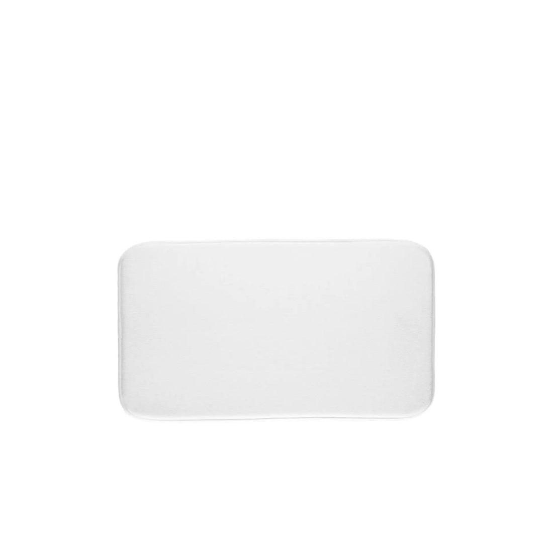 Alfombrilla WC Microfibra Blanca 48 x 80 cm