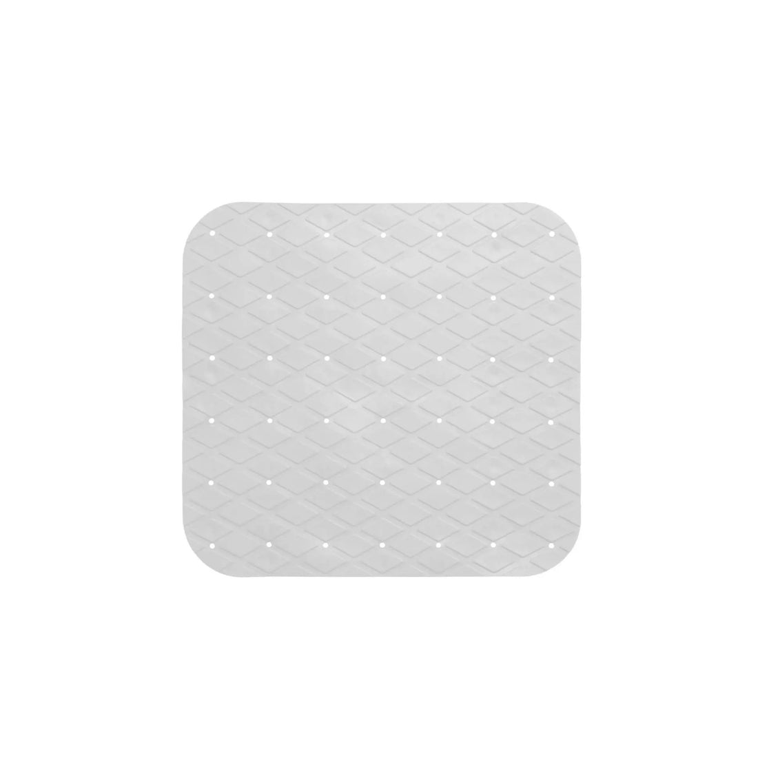 Tapete WC Antideslizante Blanco 50 x 50 cm