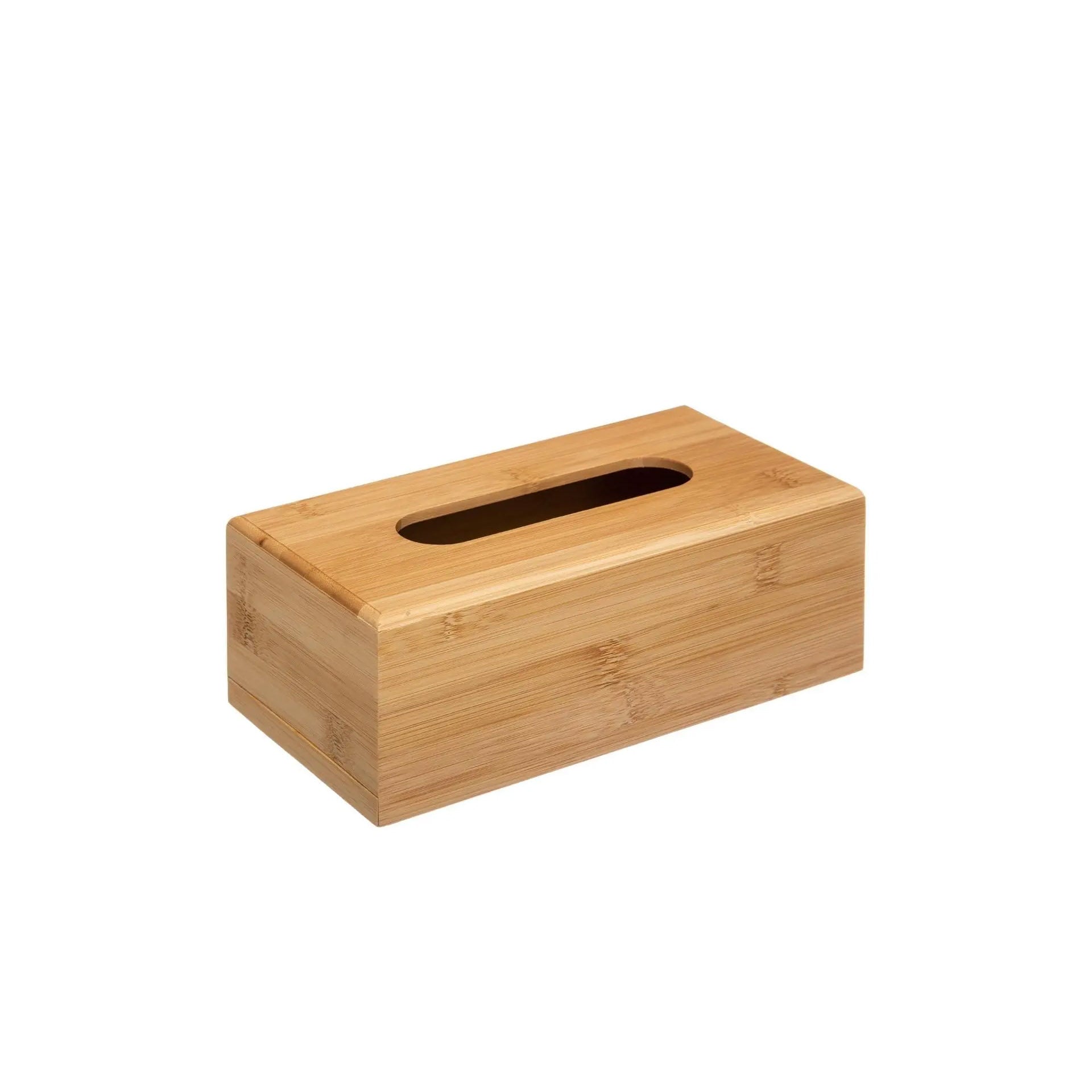 Caixa para Lenços em Bambu