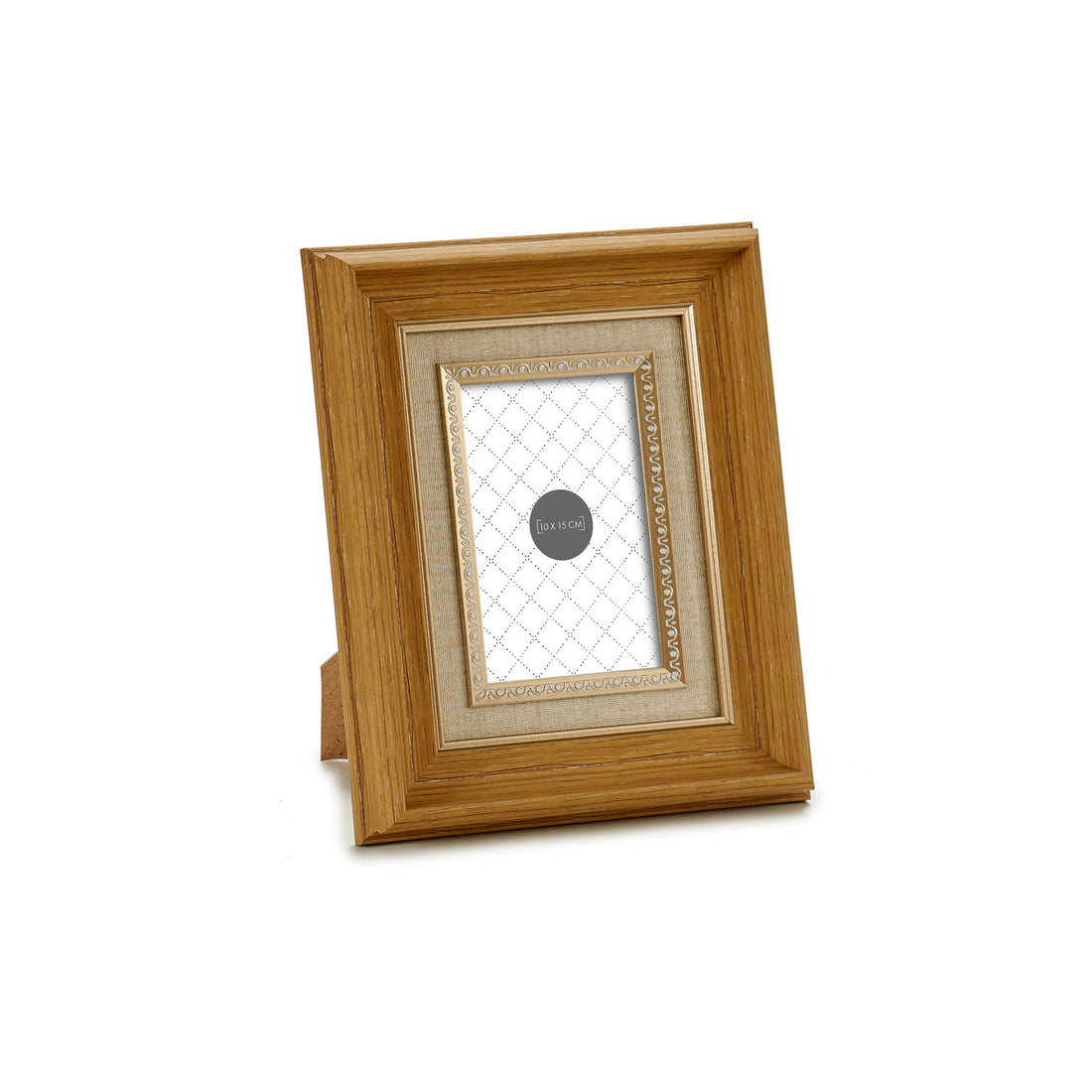 Portafotos con Marco Natural 10 x 15 cm