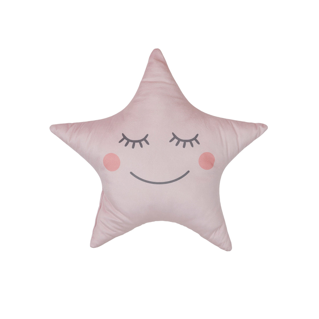 Cojín Decorativo Estrella Rosa