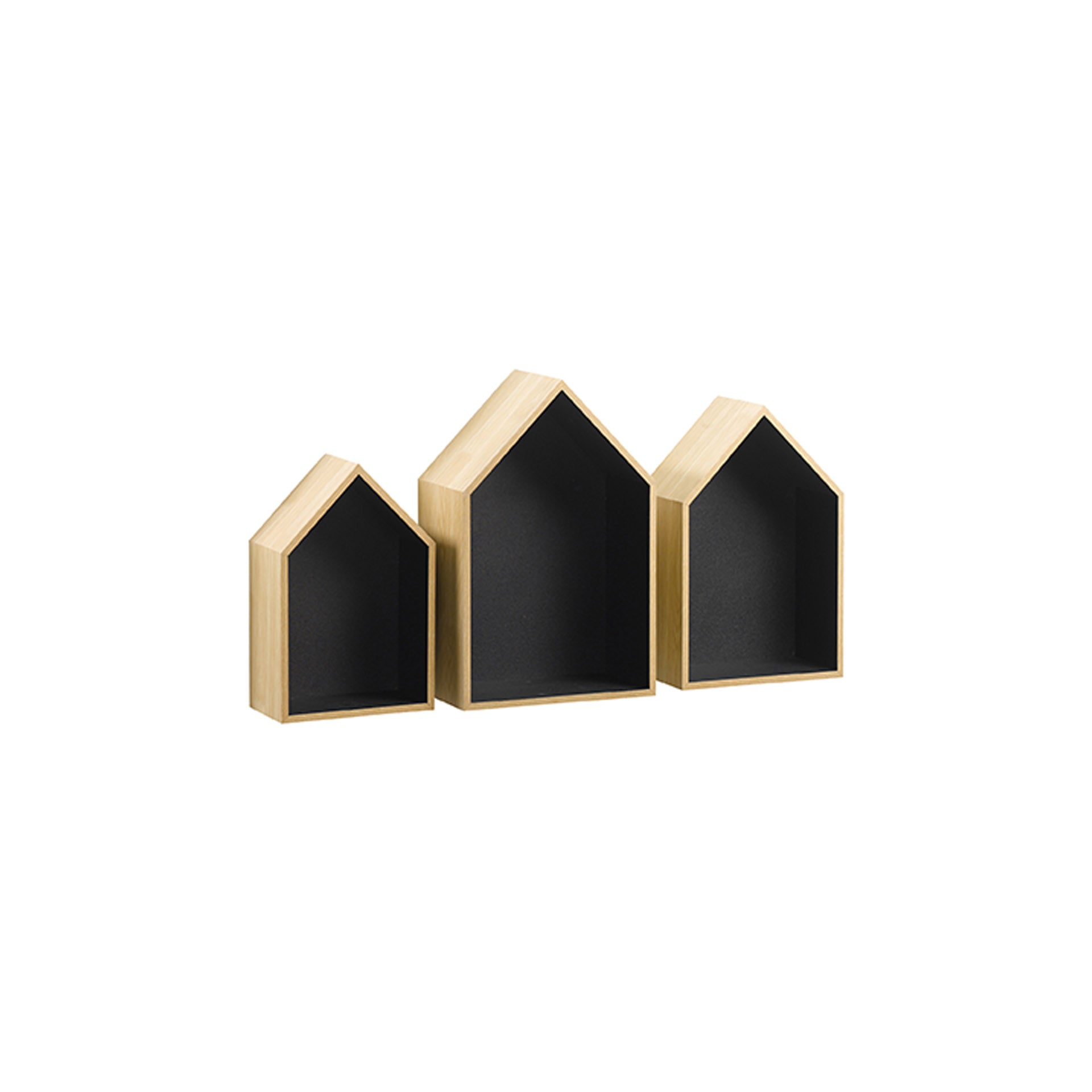 Conjunto 3 Prateleiras Nichos Casa
