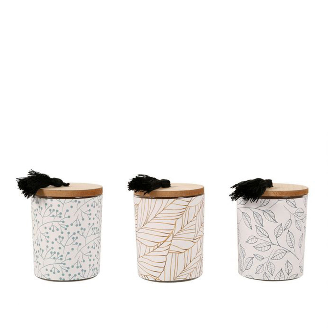 Conjunto 3 Velas Perfumadas Vidro