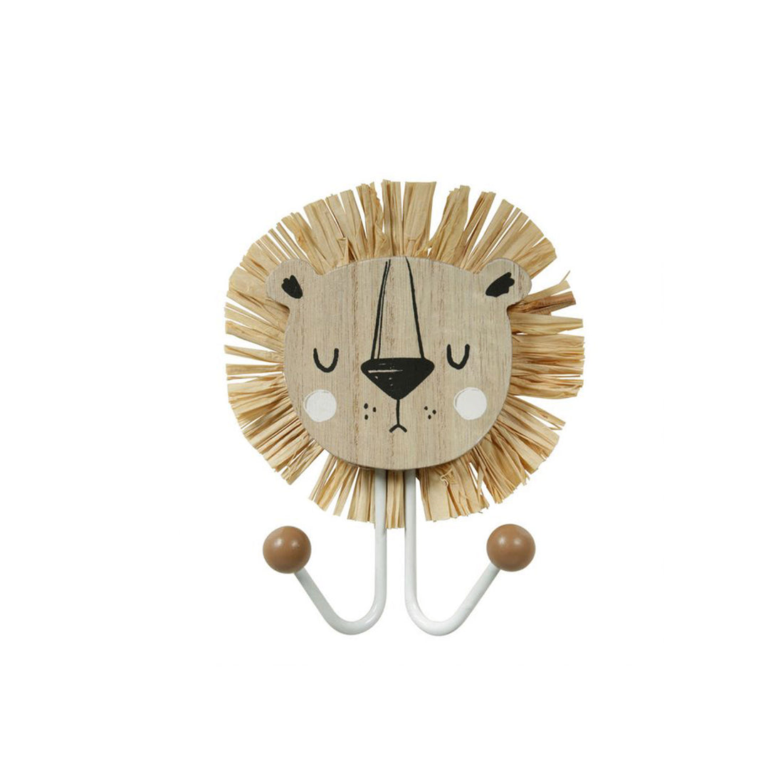 Cabide de Parede Infantil Leão