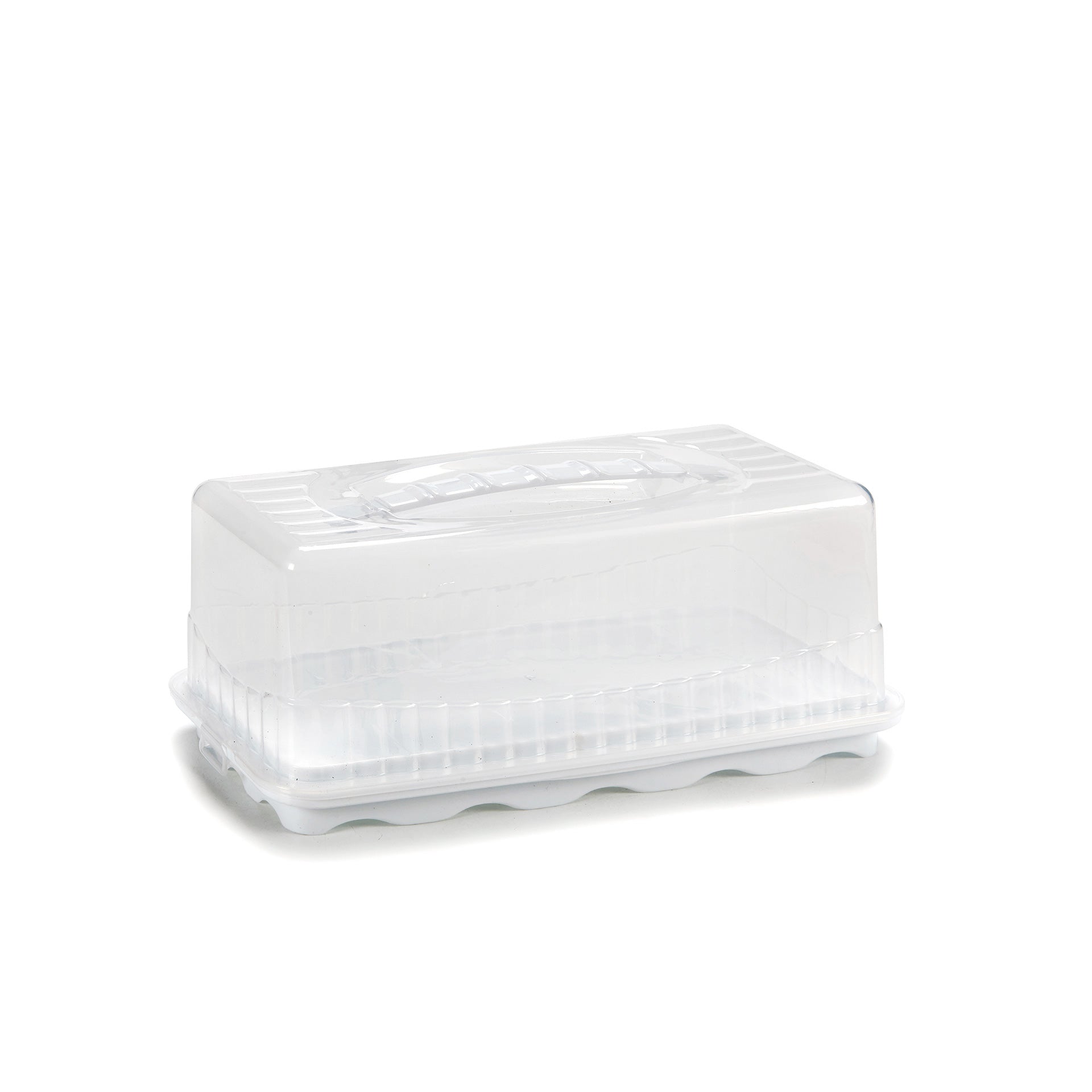 Tarteira Rectangular Plástico Branca
