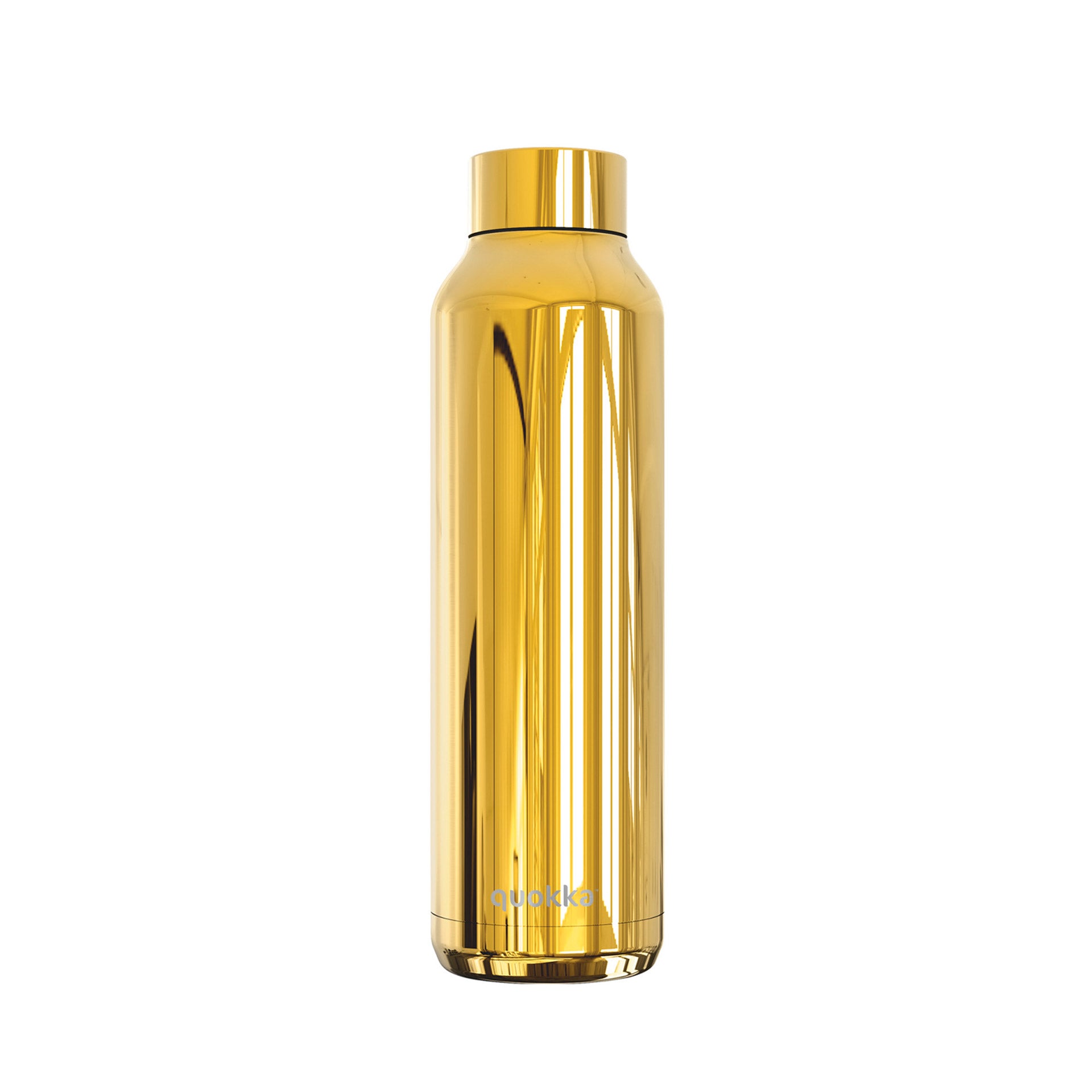 Garrafa Termica Dourada Ampola Transparente Luxo 1,3l Exclus