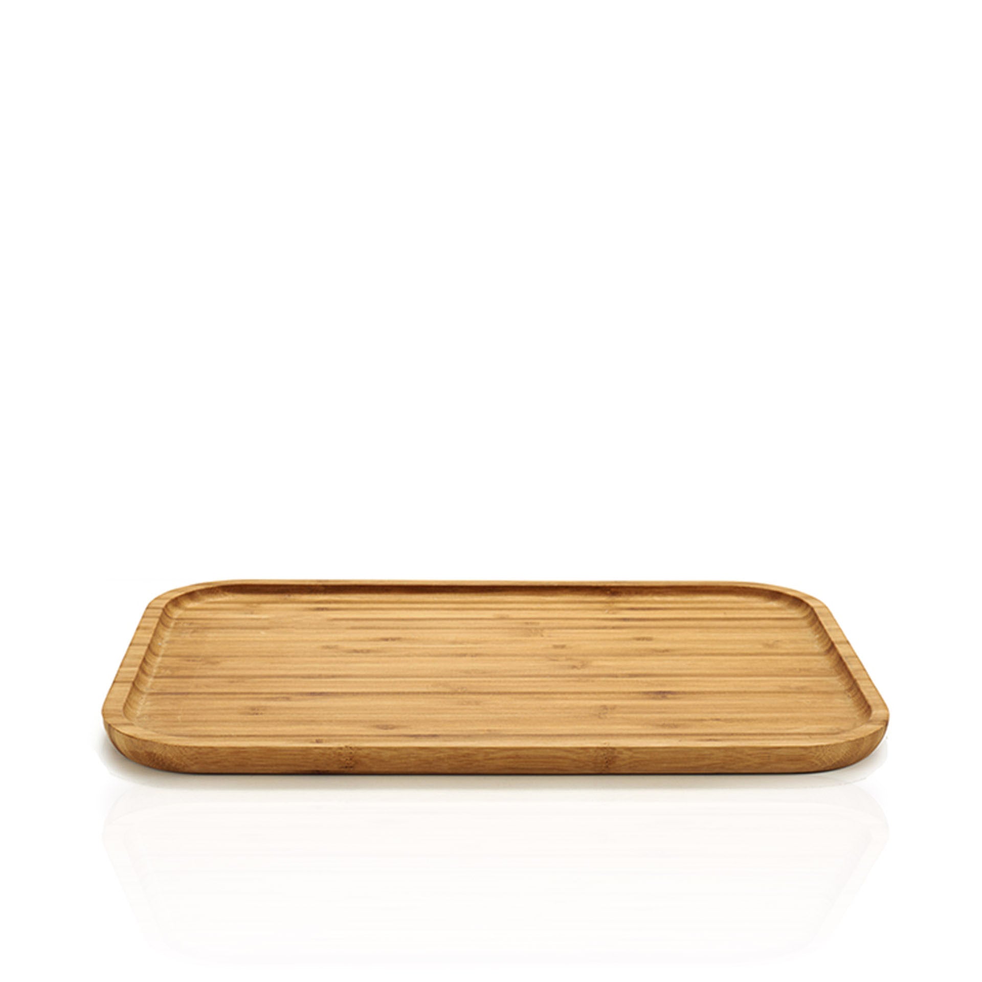 Tábua Bambu Aperitivos Rectangular Grande
