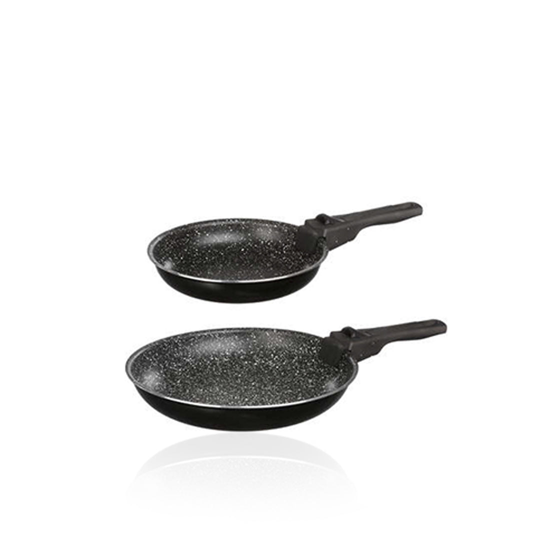Juego de 2 Sartenes con Mango Desmontable 20/26cm