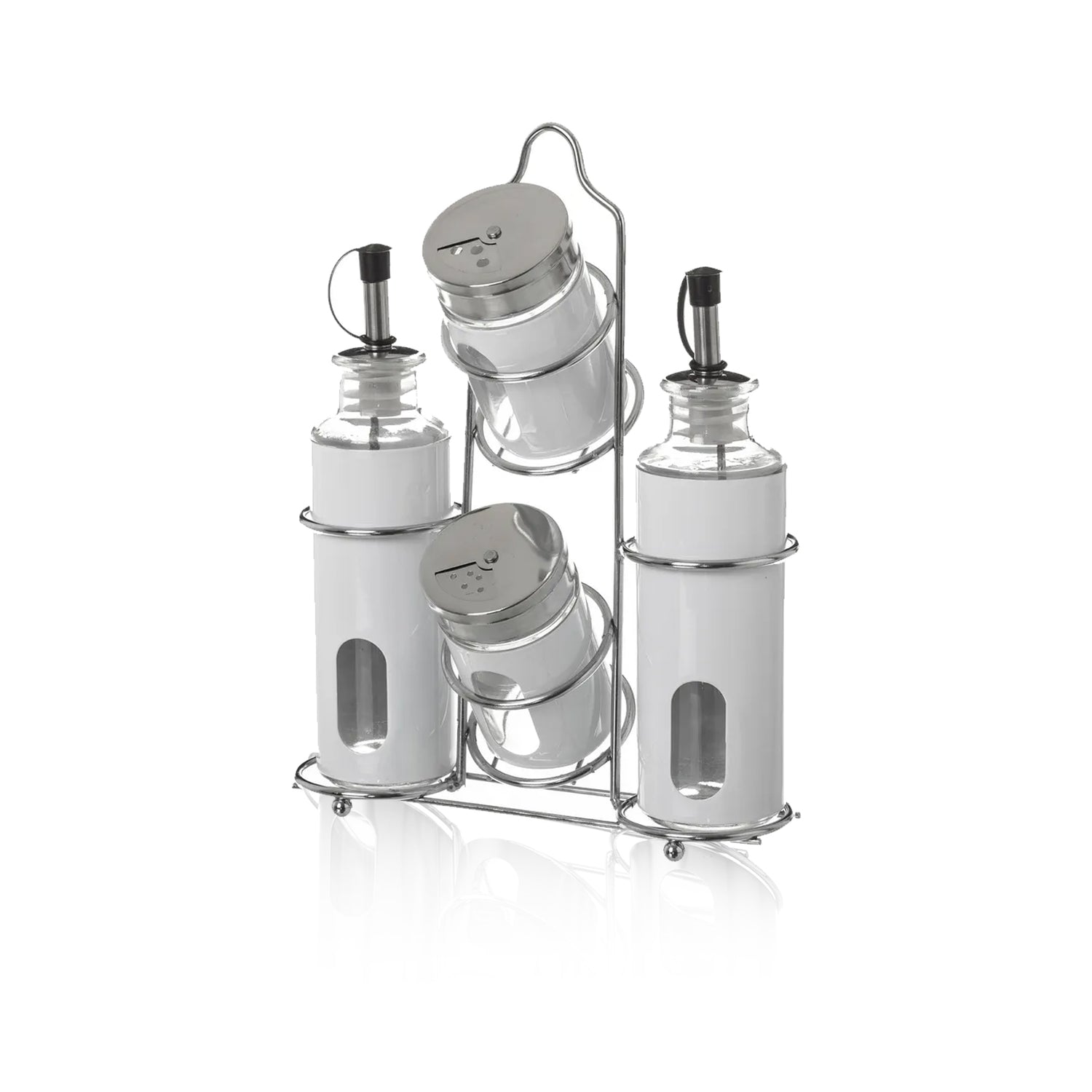 Galheteiro 4 Peças Branco