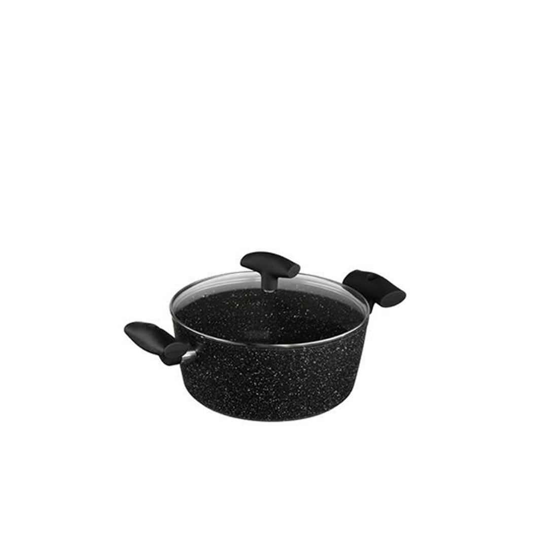 Sartén aluminio con tapa 24 cm