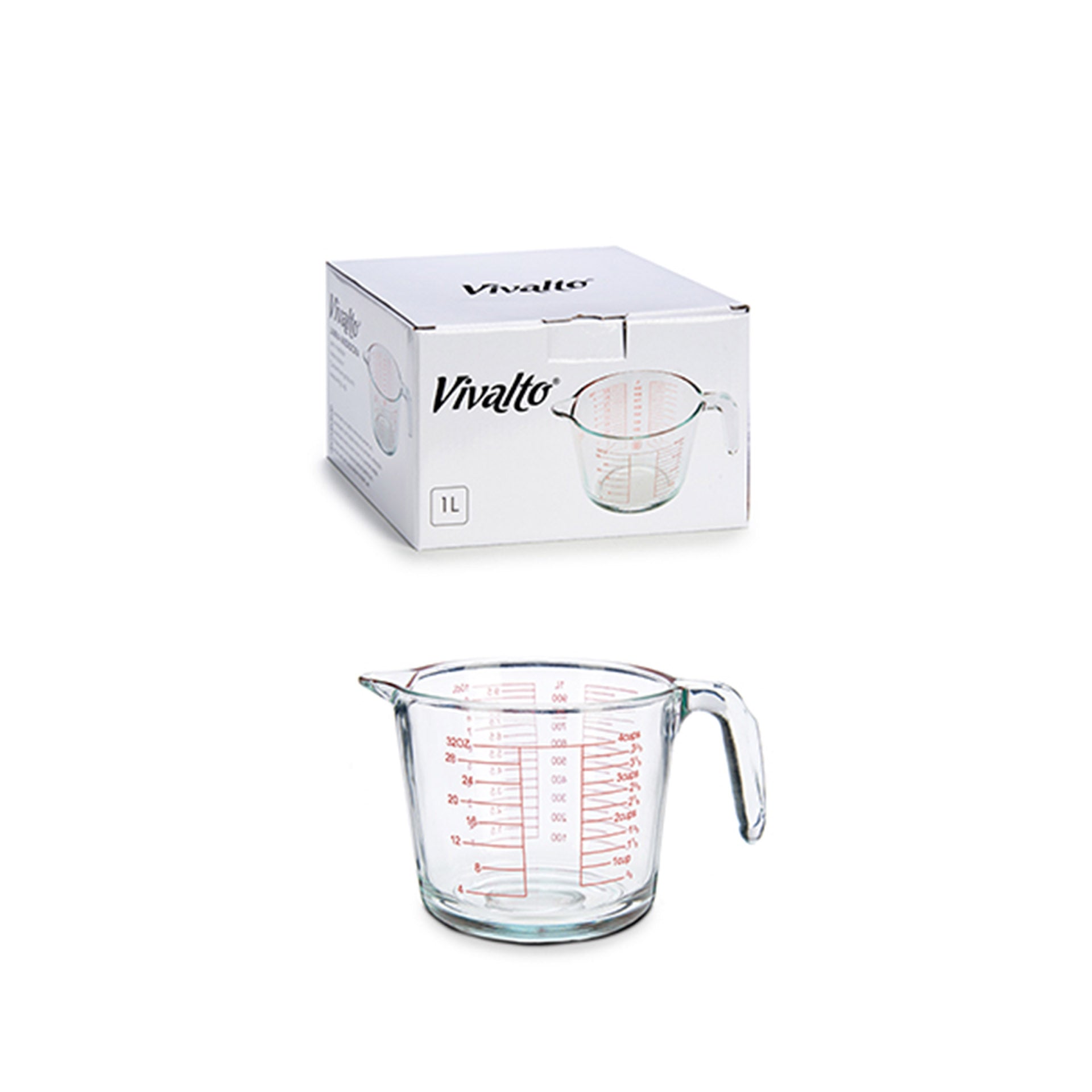 Jarro Medidor Vidro 1000 ml
