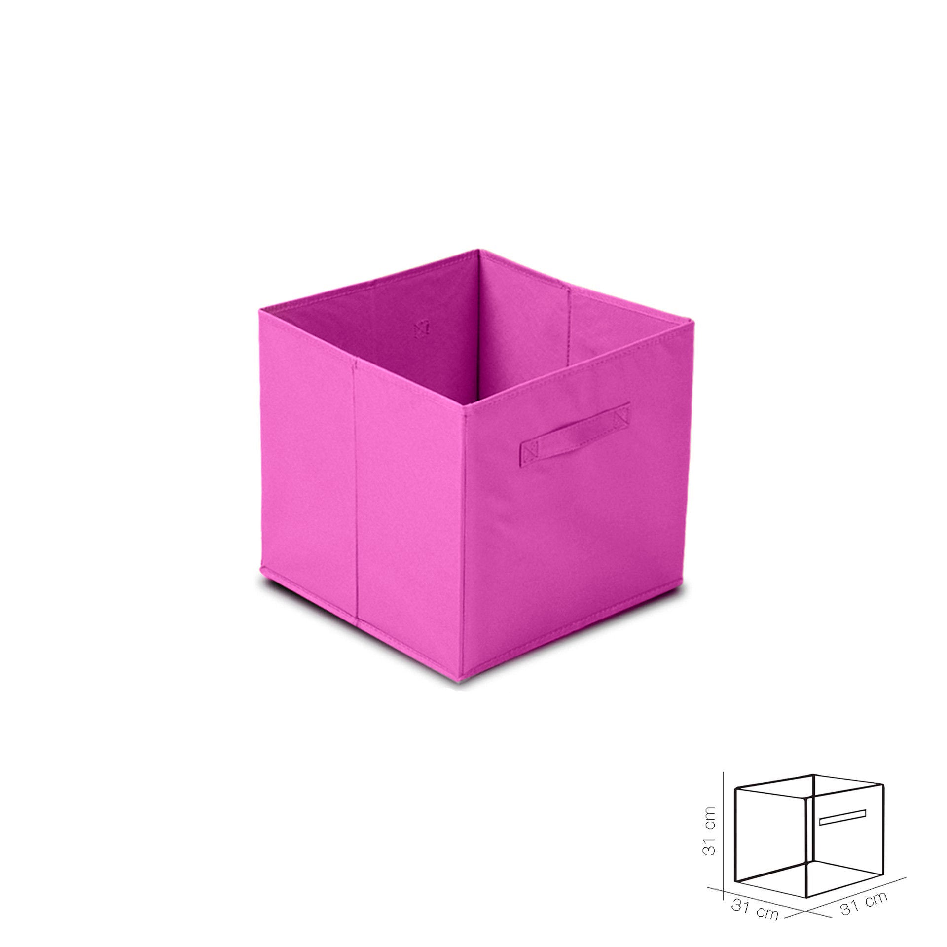 Cubo de Arrumação Rosa