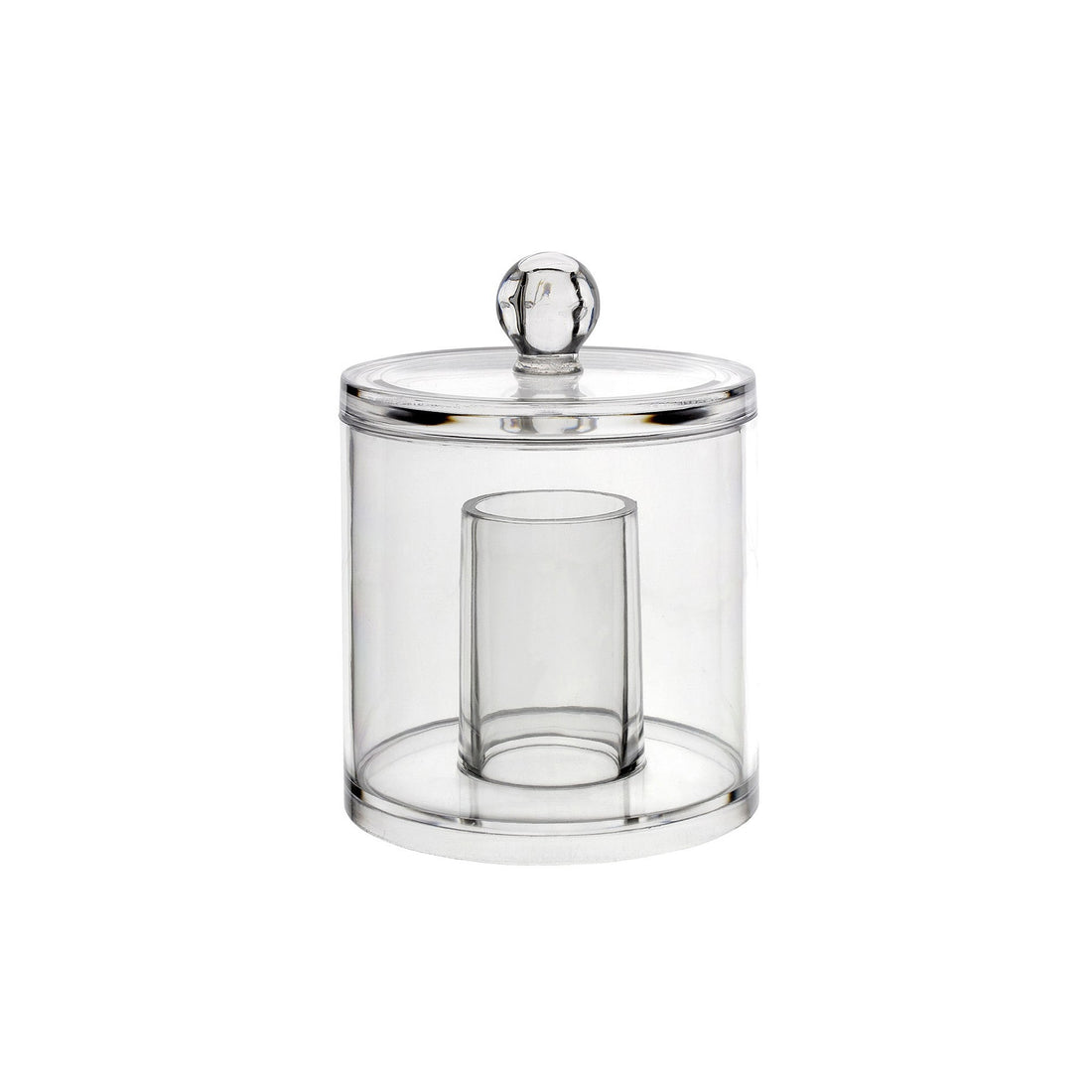 Organizador Redondo para Hisopos y Algodón