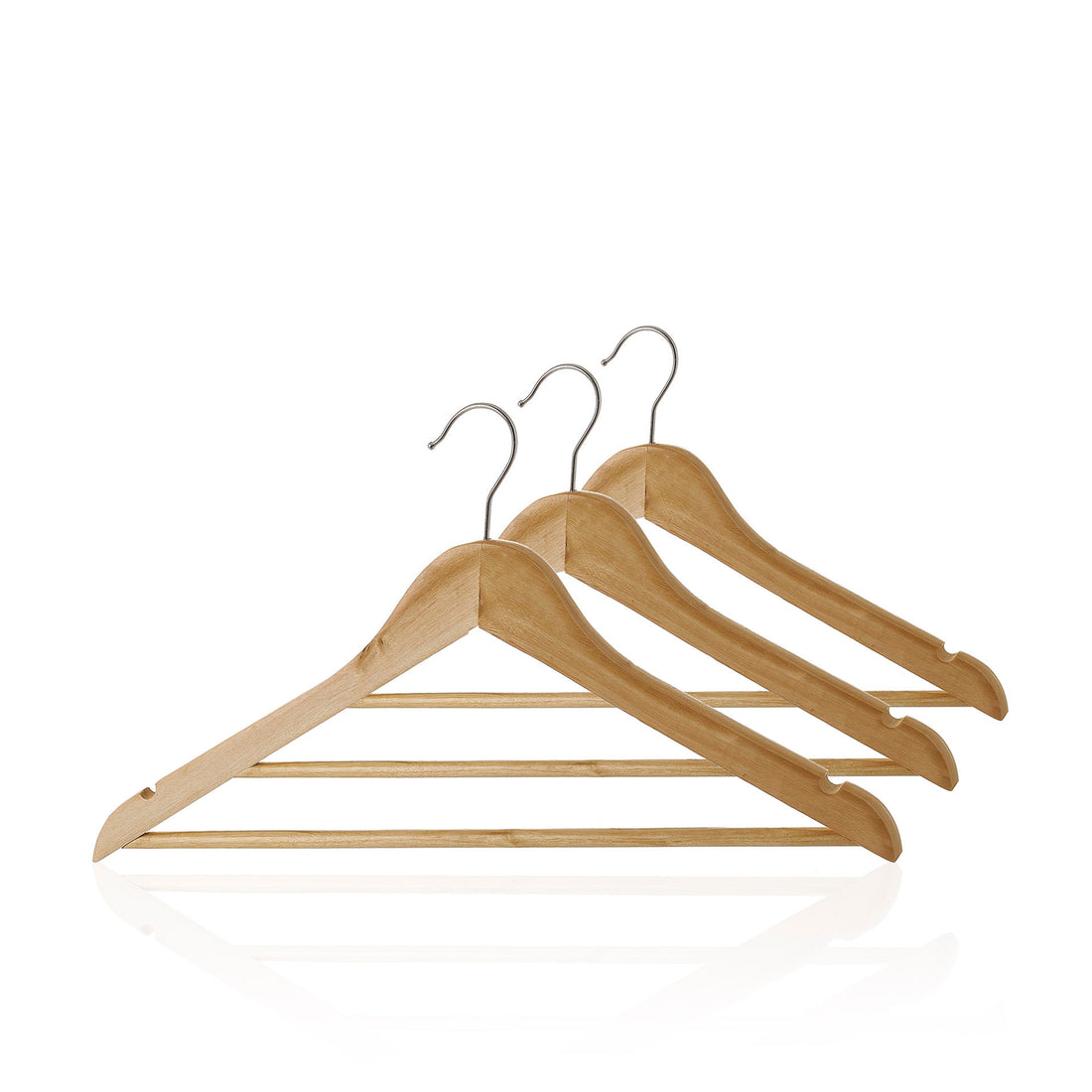 Conjunto 3 Cabides Madeira