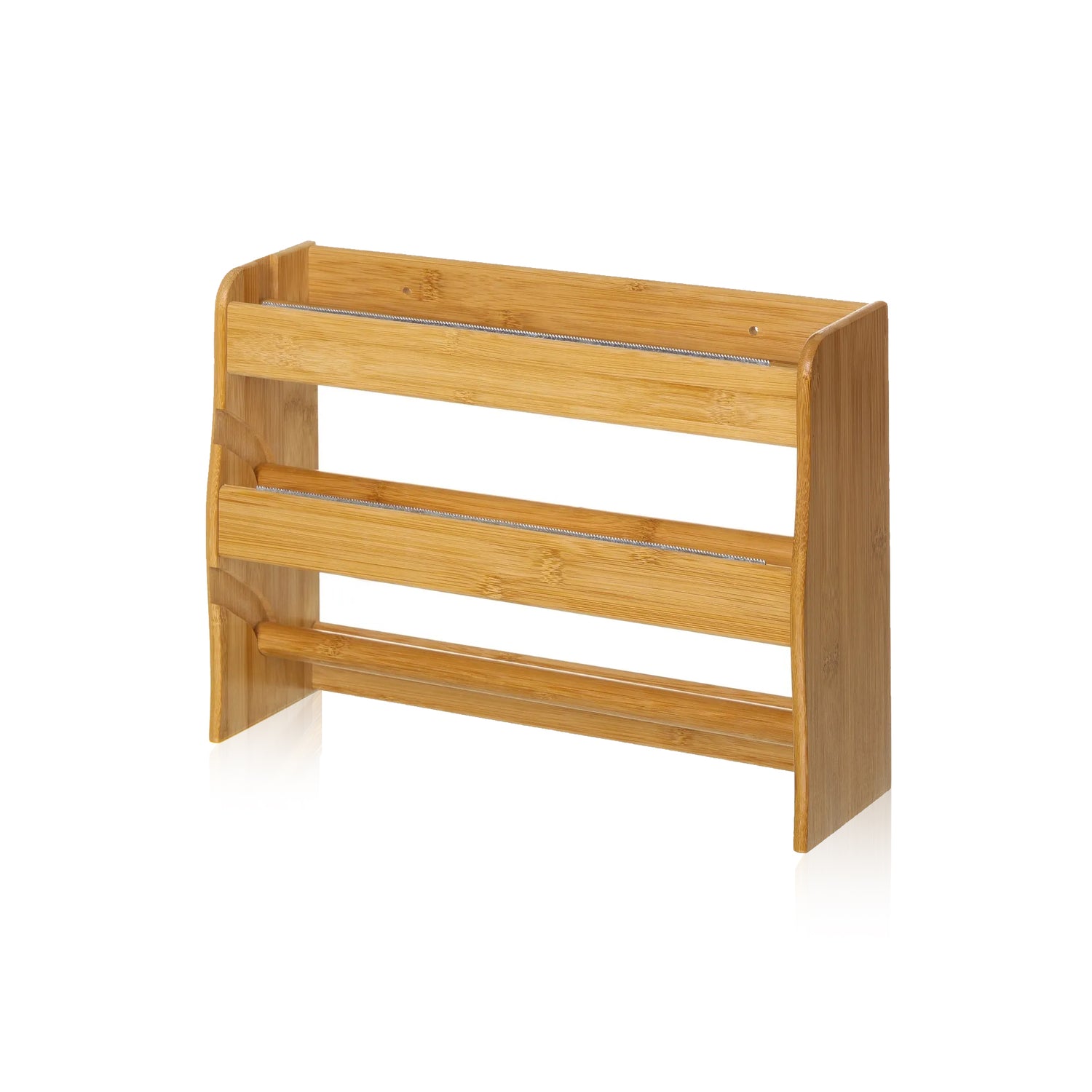 Dispensador 3 Rollos De Cocina Bambú