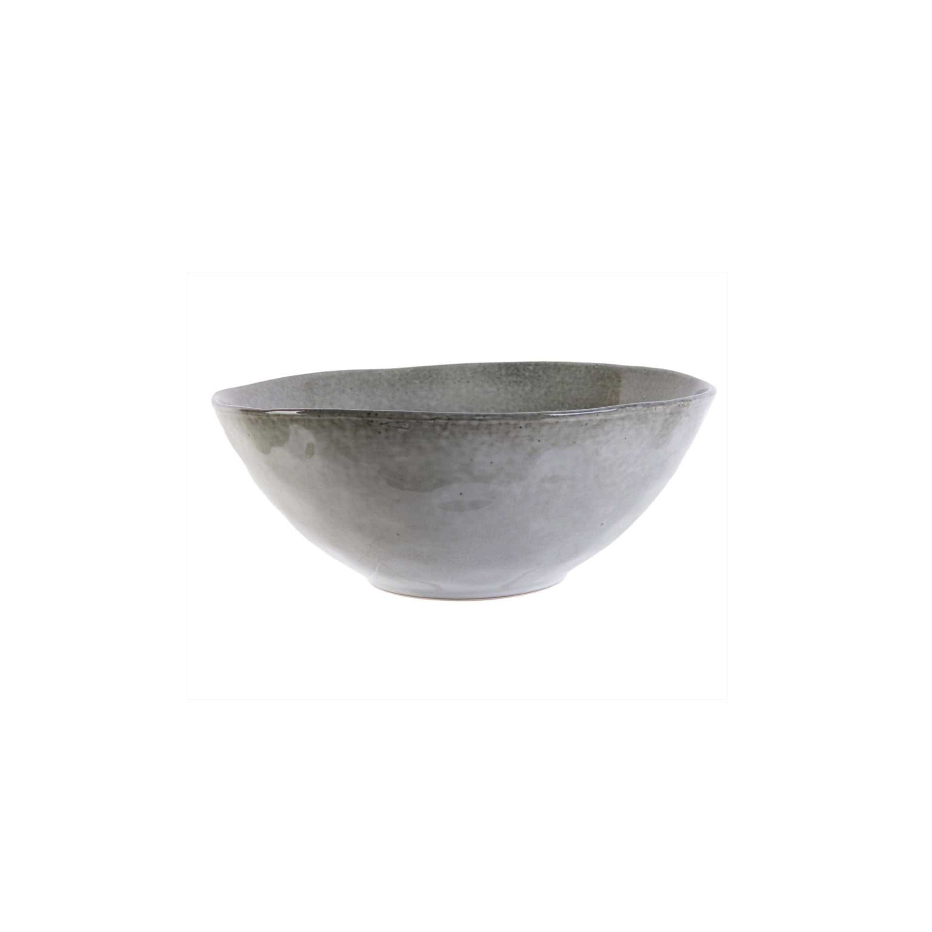 Saladeira Grés Cinza 28 cm