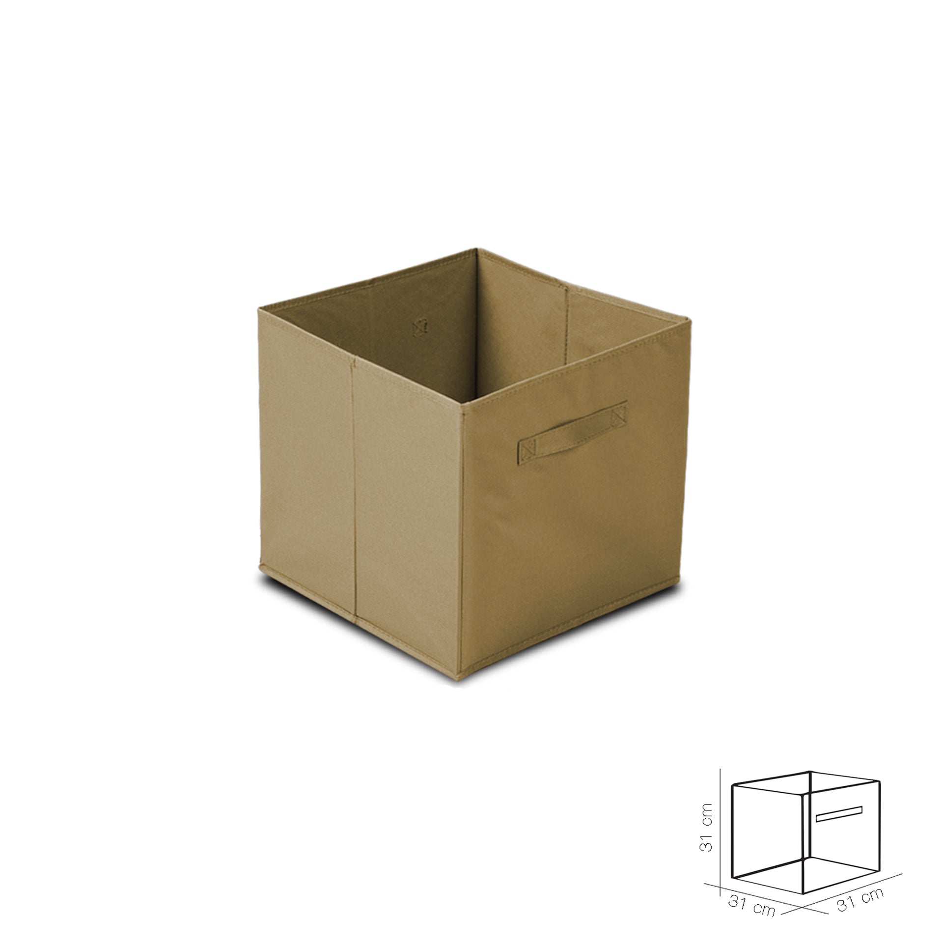 Cubo de Arrumação Bege