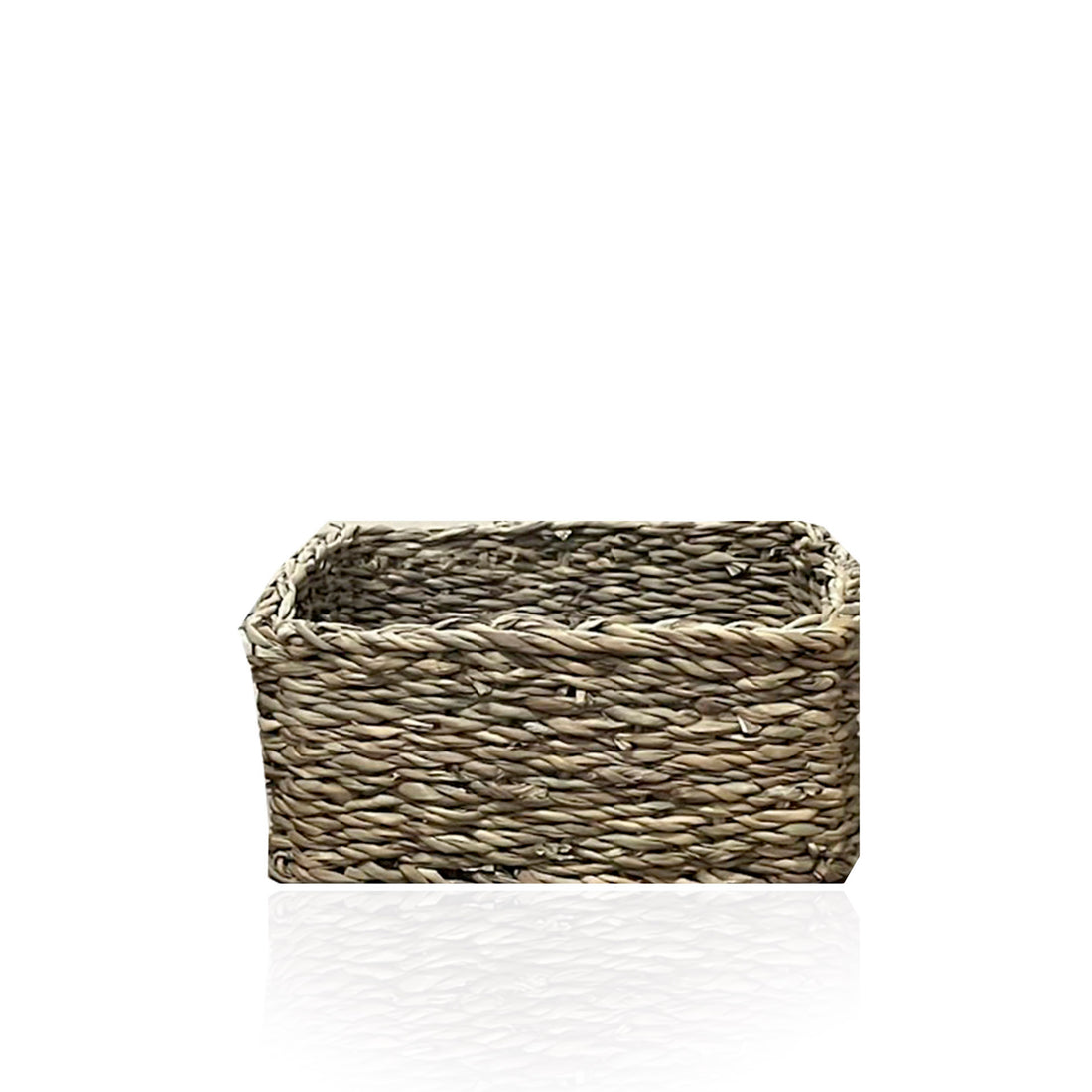 Cesto Quadrado Grande em Vime