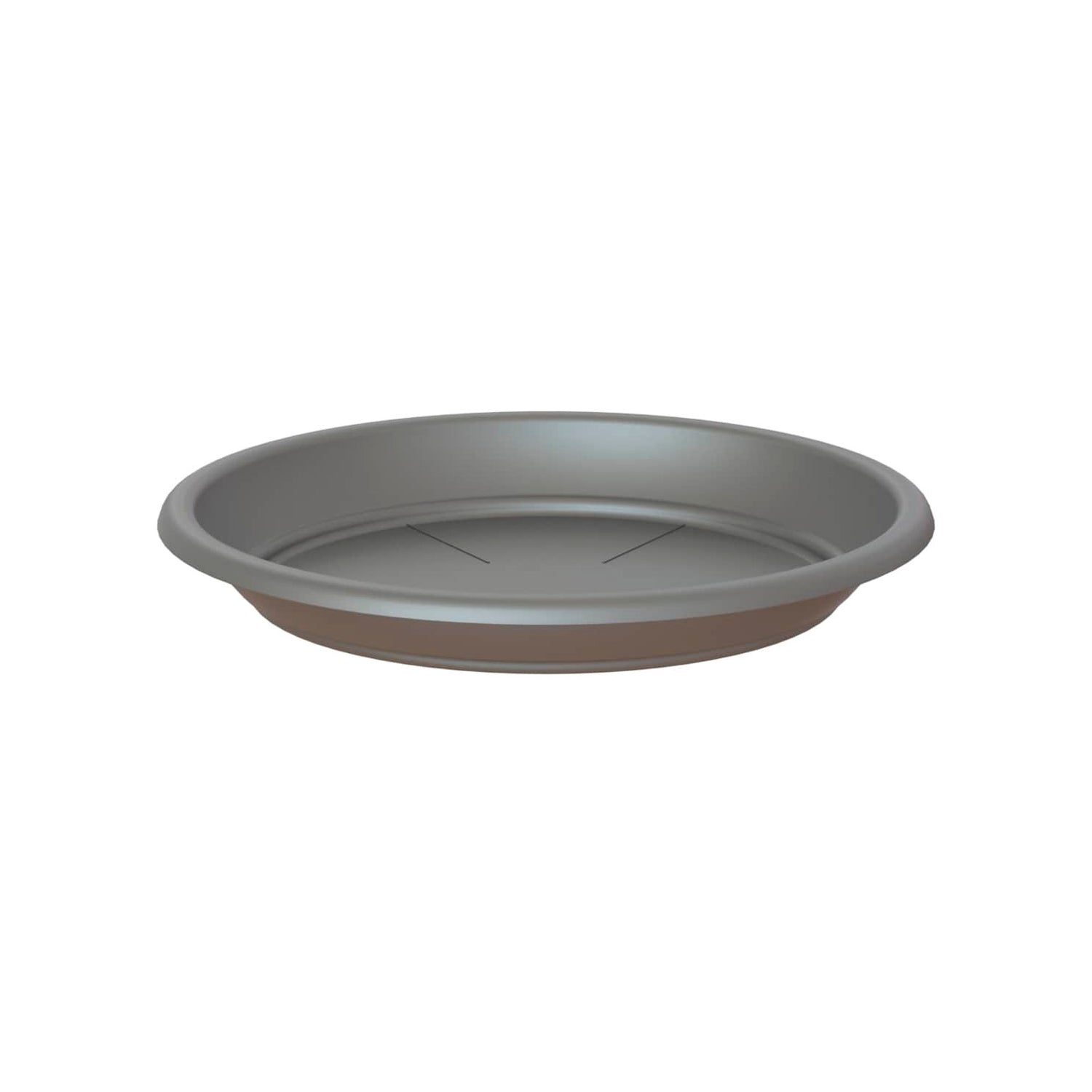 Plato Capri Redondo 16 cm Antracita