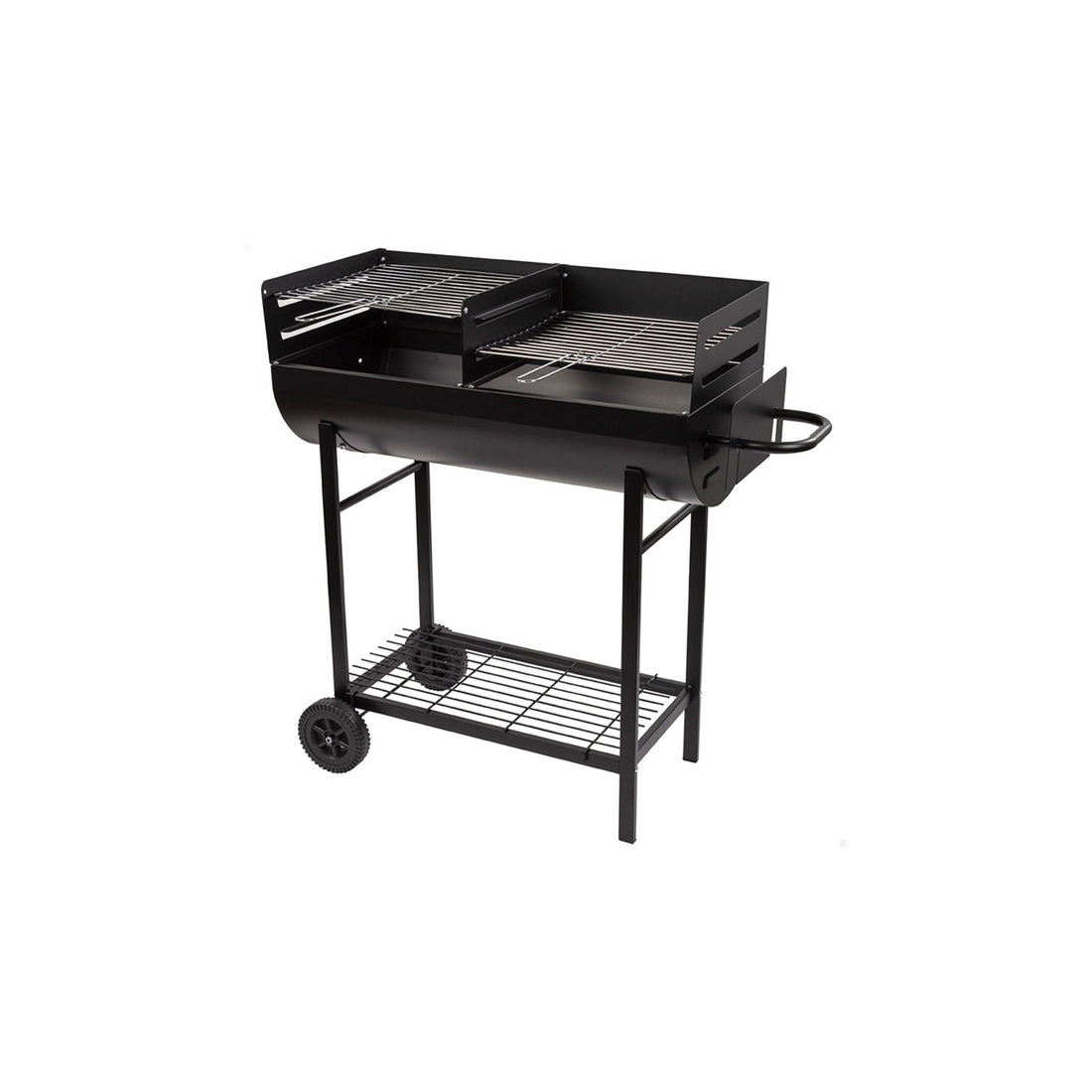 Parrilla de carbón de parrilla doble