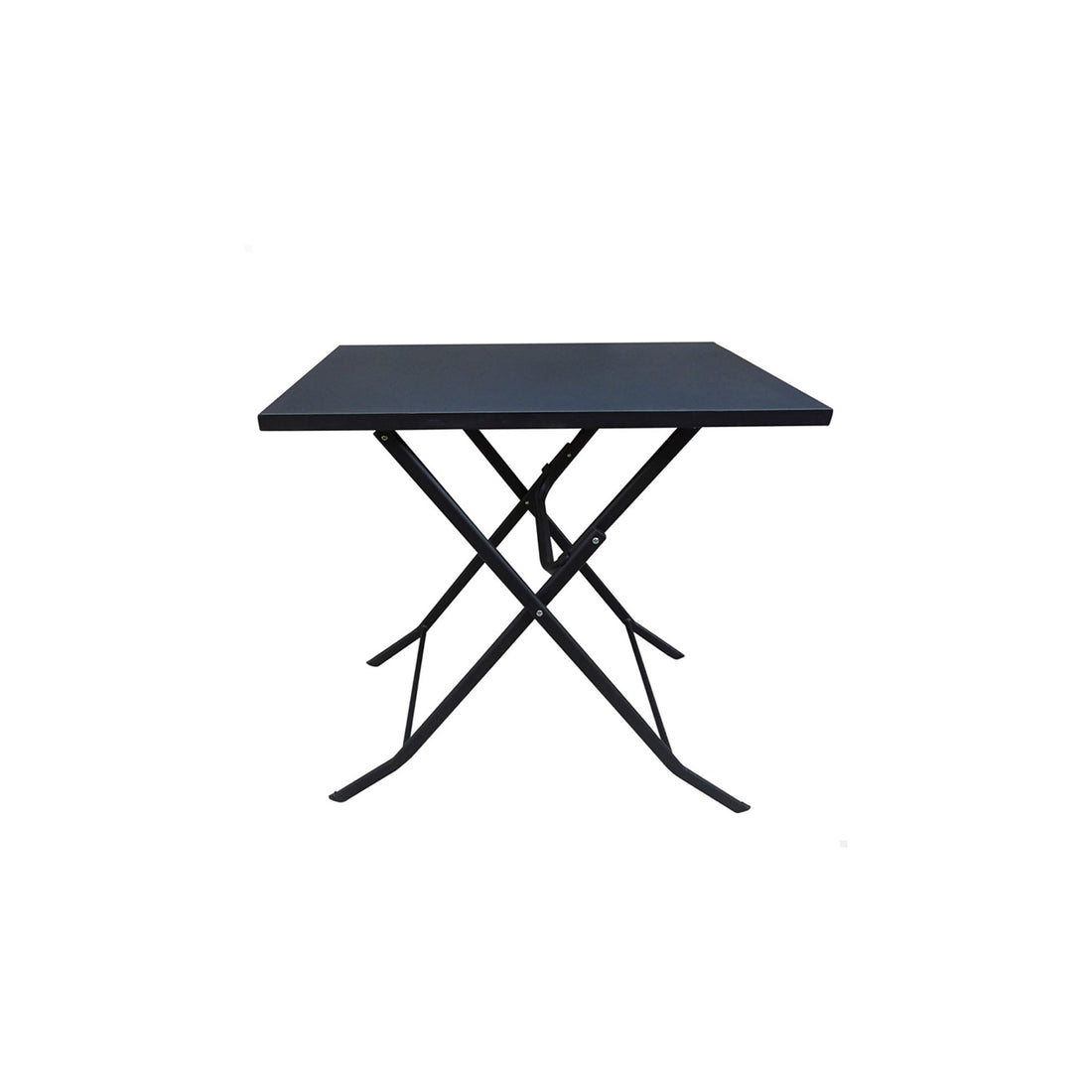 Mesa Dobrável Quadrada em Metal