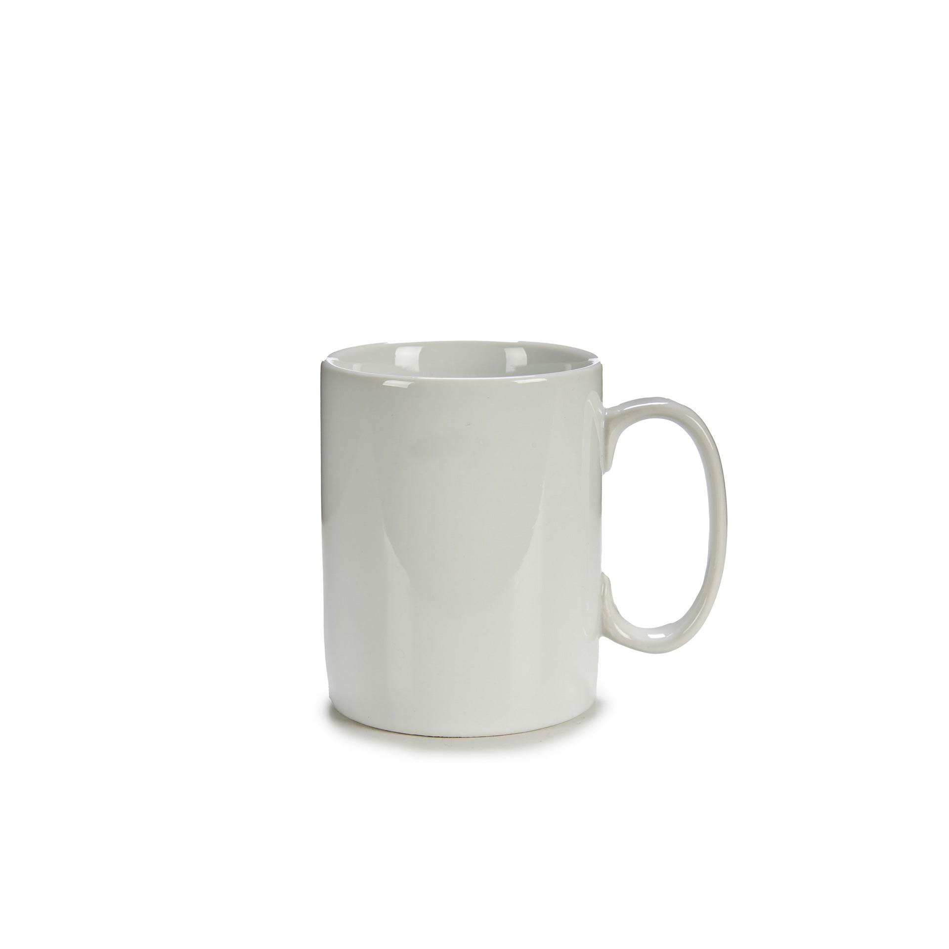 Caneca Branca em Porcelana 400 cc
