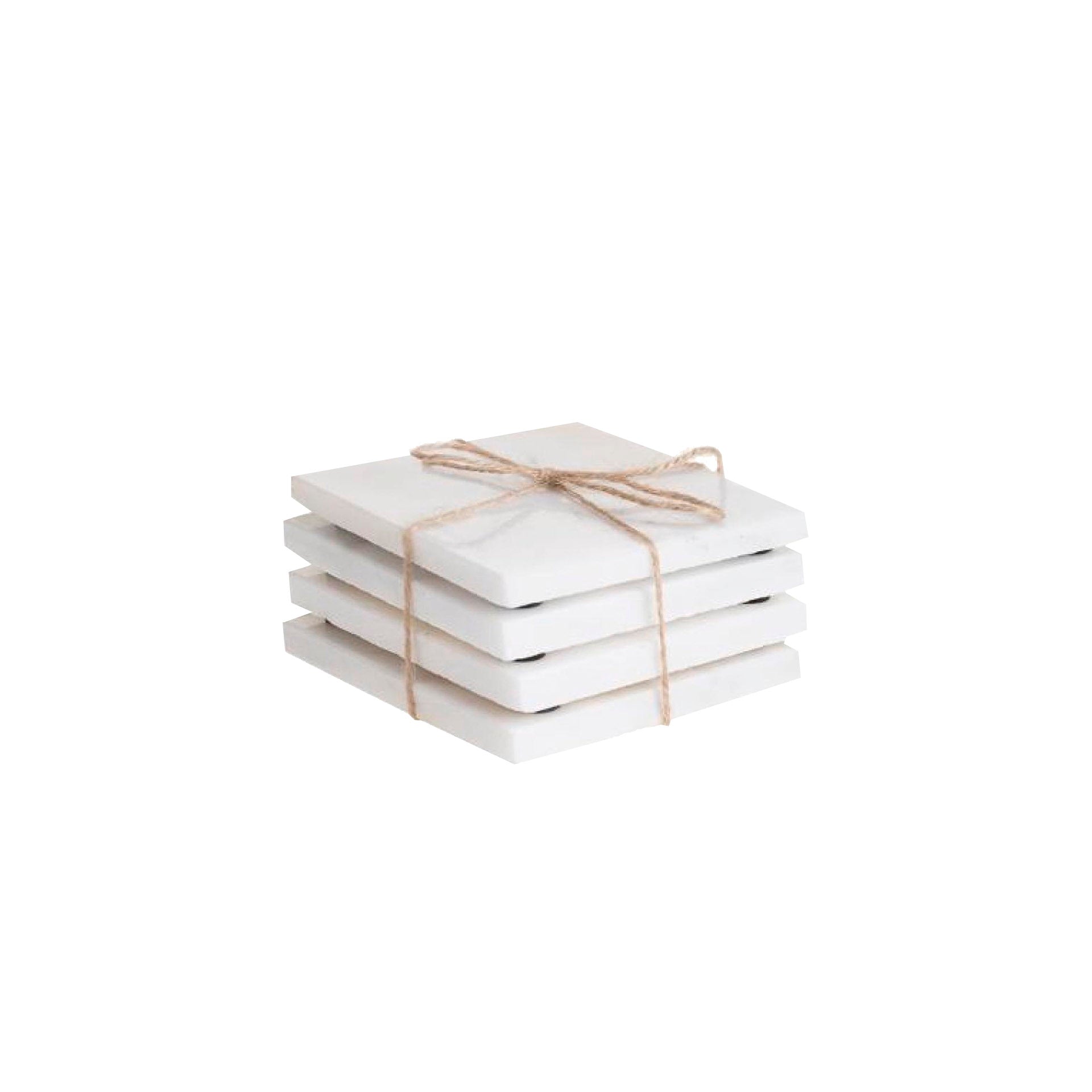 Conjunto 4 Bases para Copos Mármore