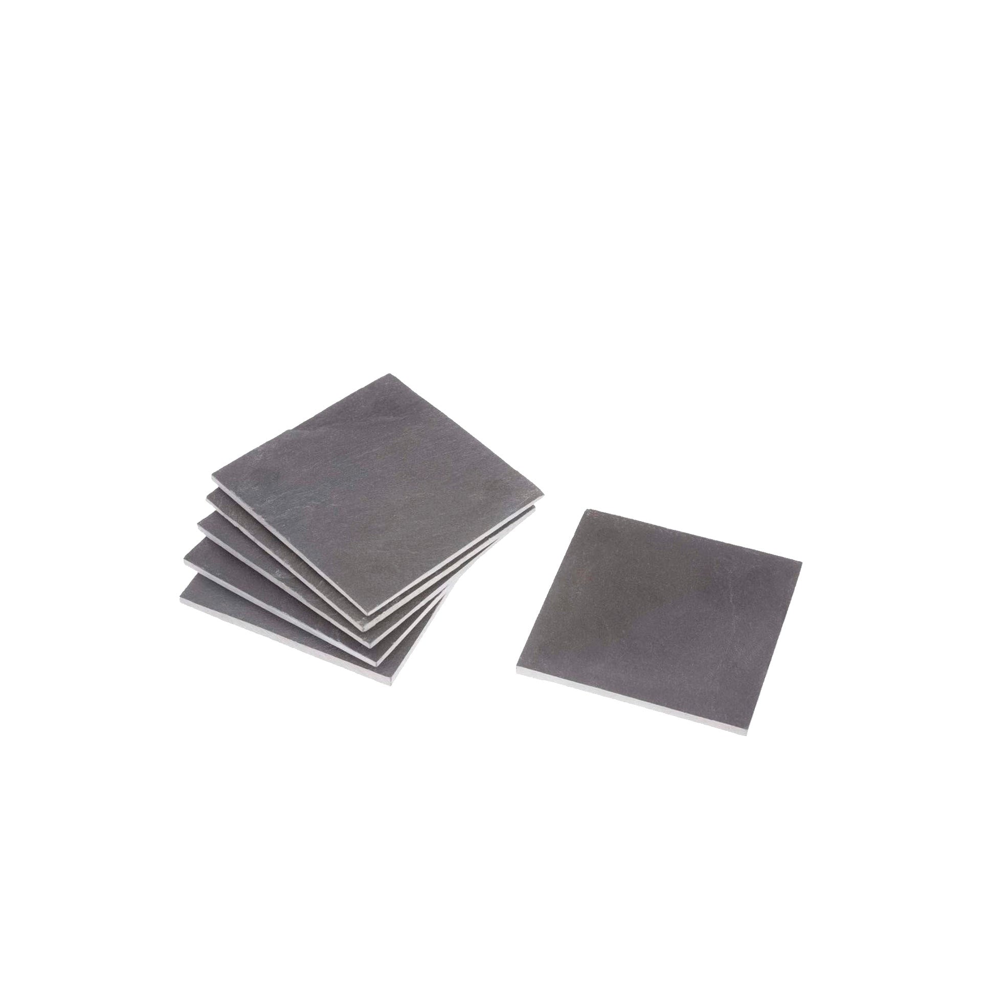 Conjunto 6 Bases para Copos Ardósia