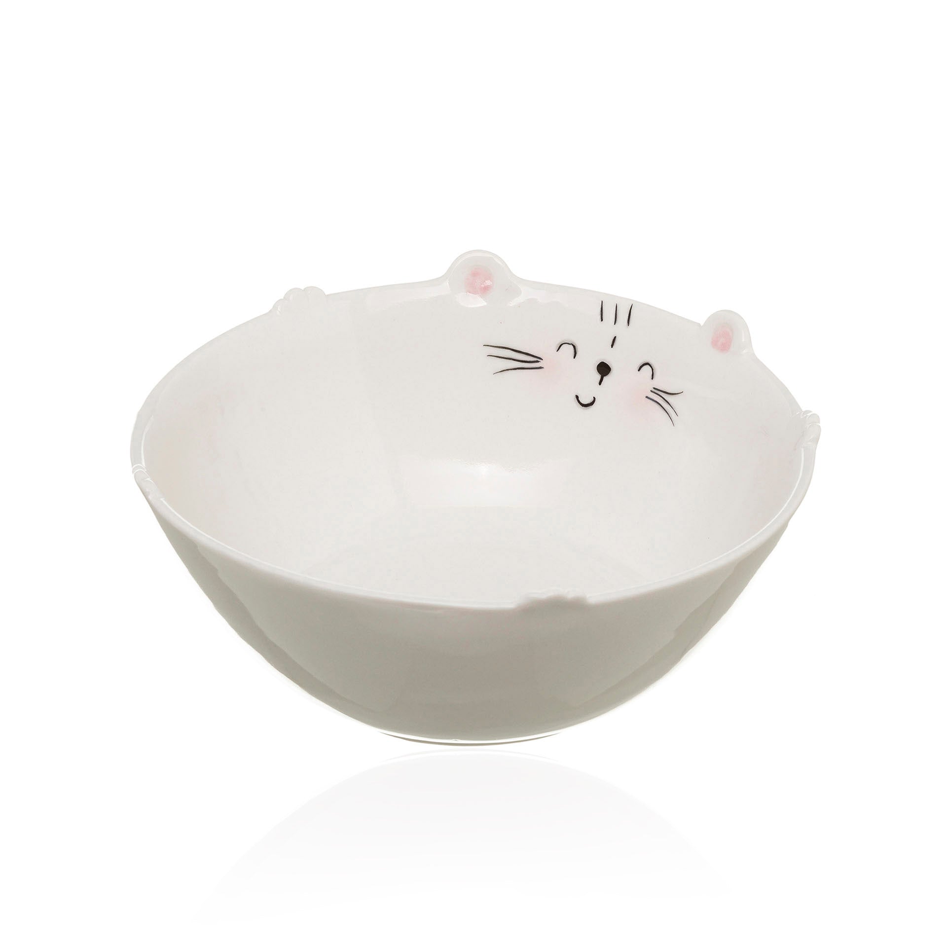 Taça Kitty Porcelana Branca