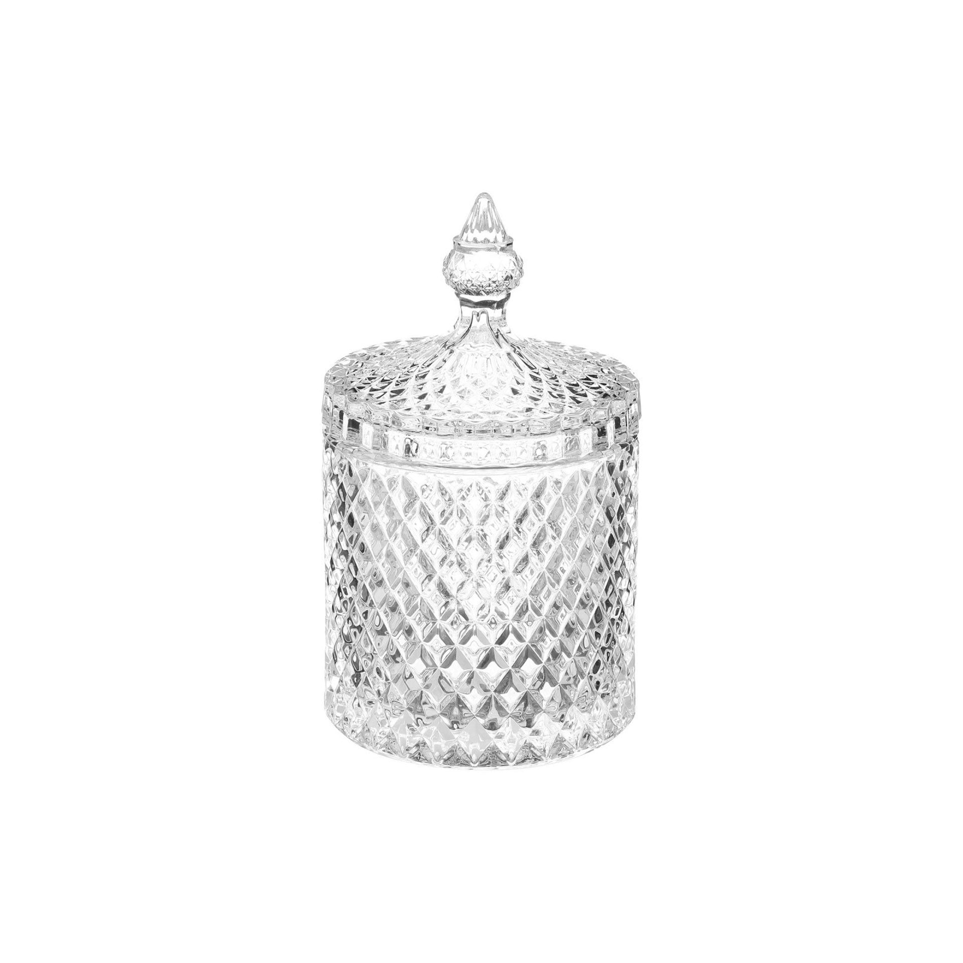 Bomboneira de Vidro Diamond