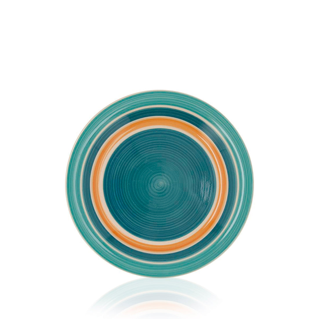 Prato Sobremesa Grés Aire Azul 19 cm