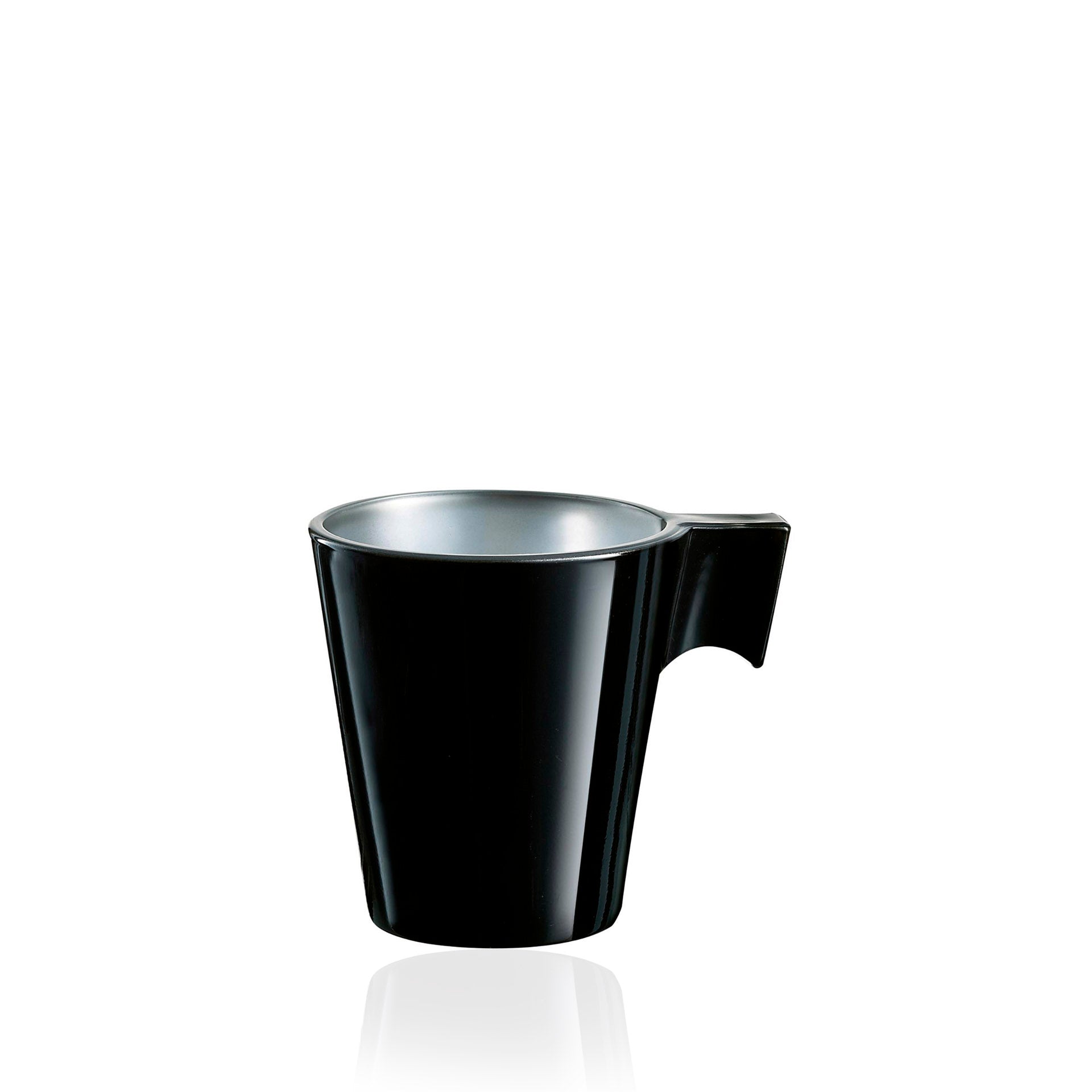Chávena Café Vidro Flashy Expresso Preto 8 cl
