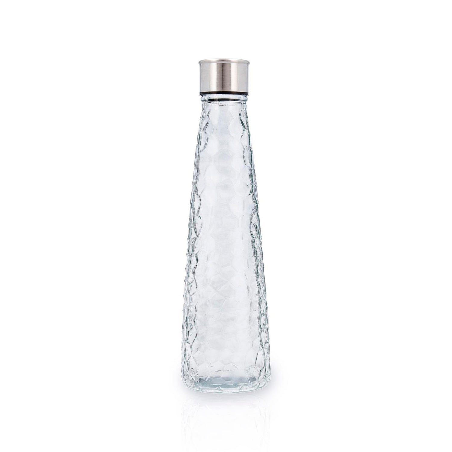 Garrafa Vidro Transparente com Tampa Viba 0,75 L